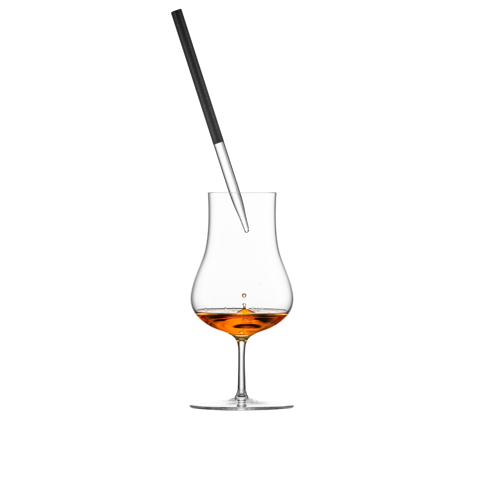 Eisch - Whisky/Rum Pipette GENTLEMAN, black