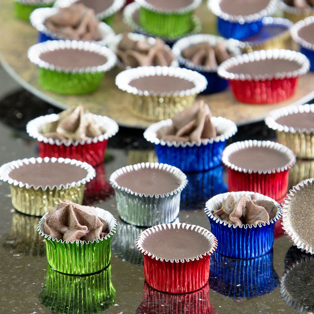Städter - Chocolate capsules multi-coloured Round & Oval 50 Stück