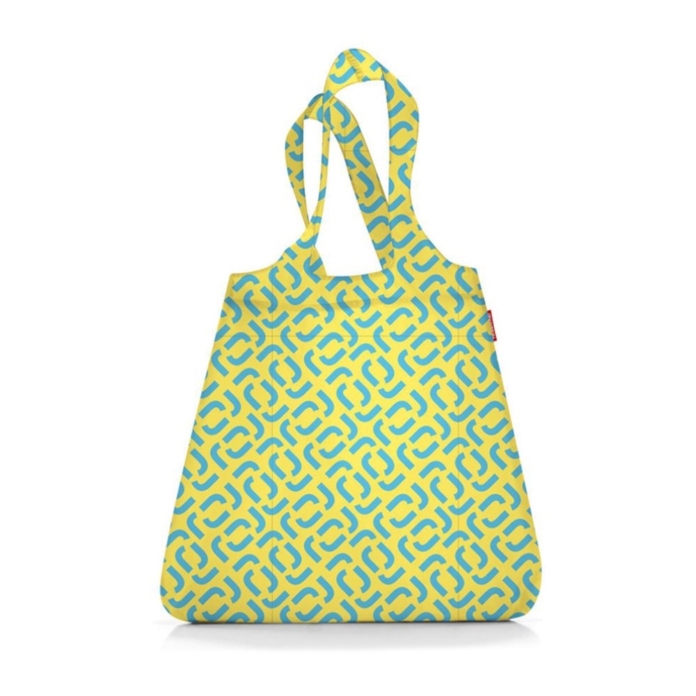 reisenthel - mini maxi shopper - signature lemon reisenthel - mini maxi shopper - signature lemon