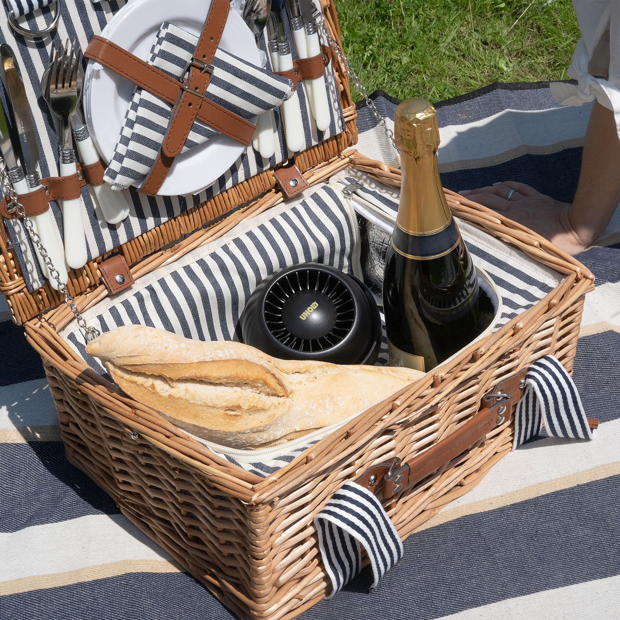 Unold - Breezy Bowl Fan - Schwarz