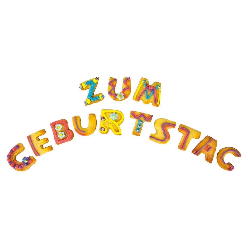 Städter - Cookie Cutter Alphabet - 2.5 cm - Set, 28 pieces