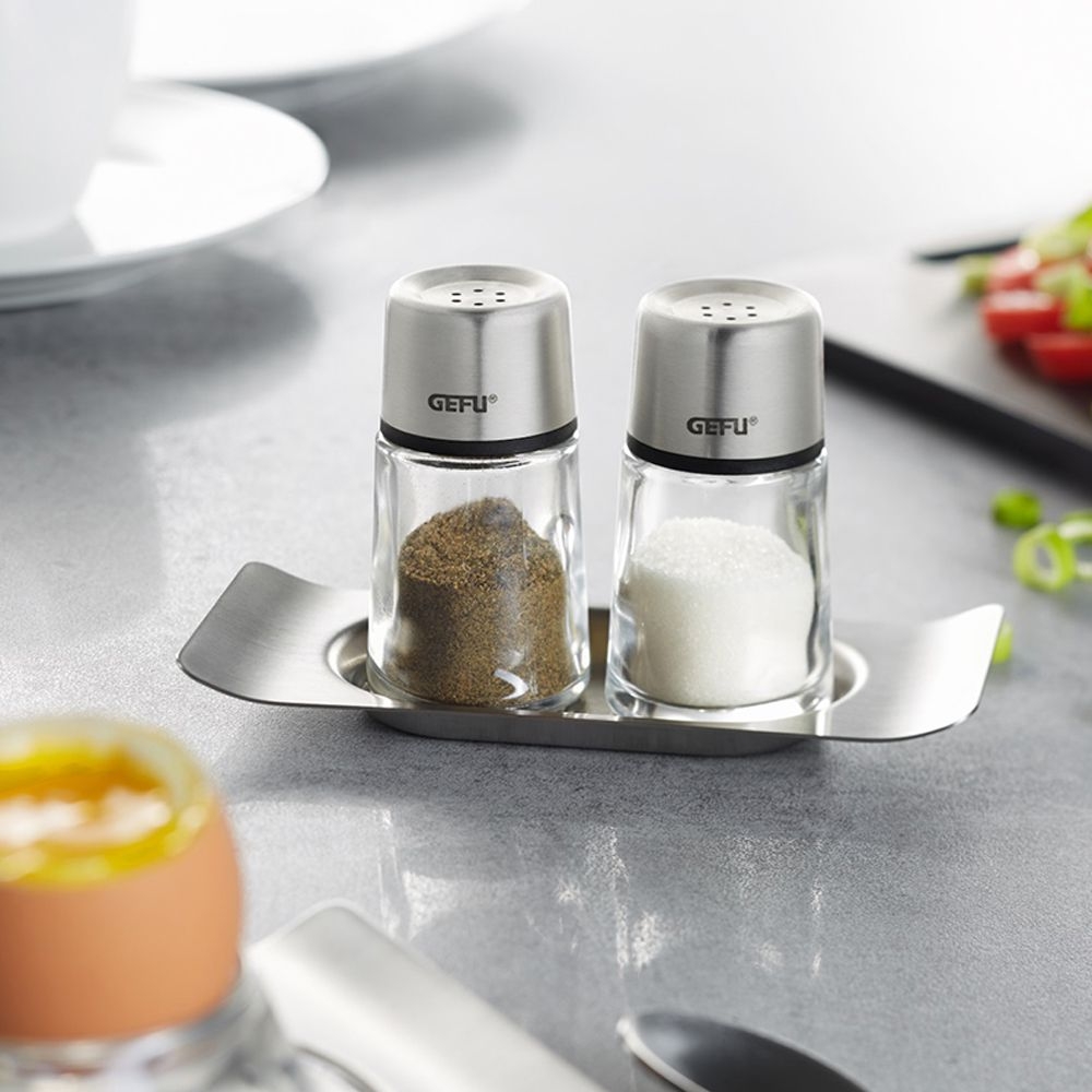 Gefu - Salt and Pepper Shaker Set BRUNCH