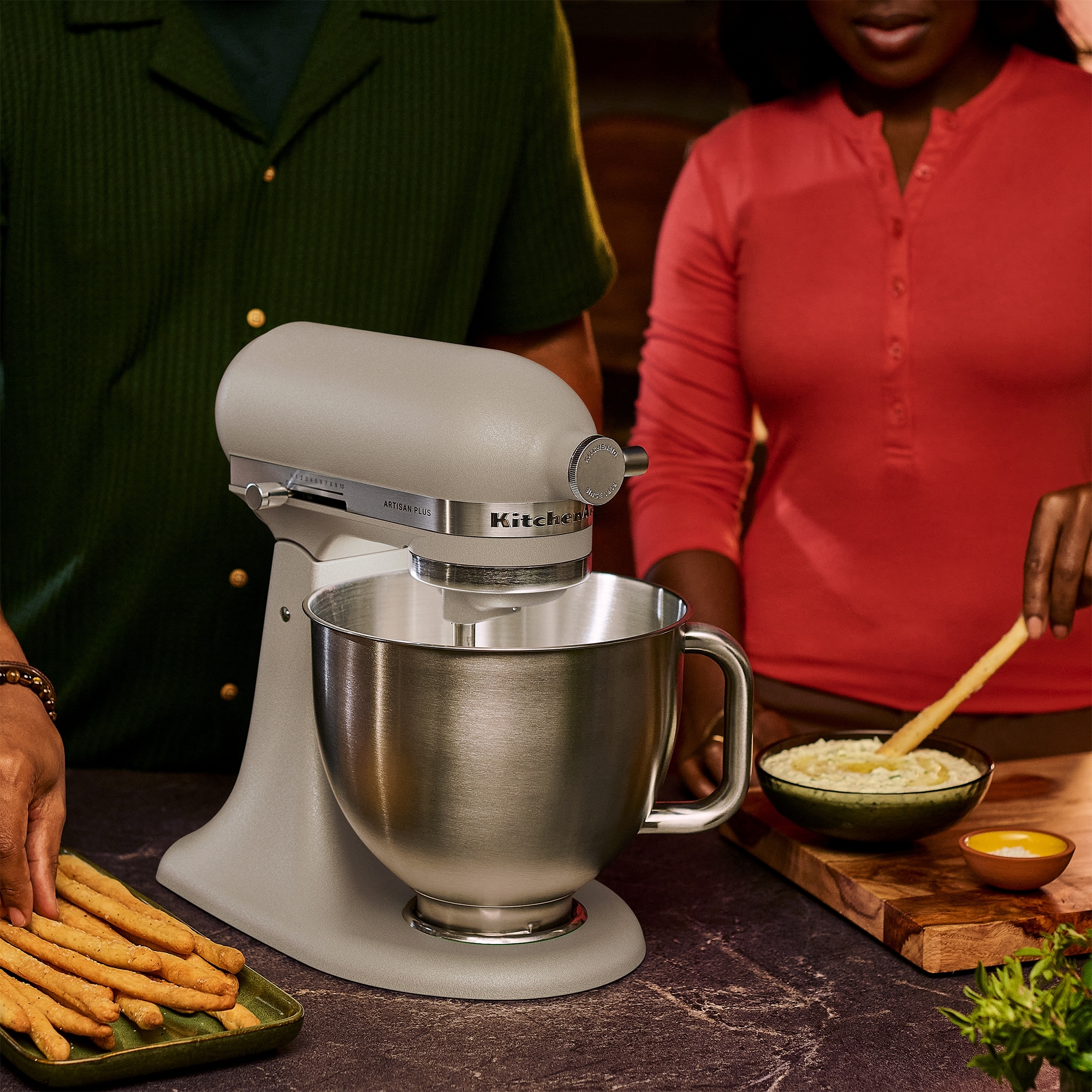 KitchenAid - Artisan Plus Küchenmaschine 5KSM50PKVEOC - Oat
