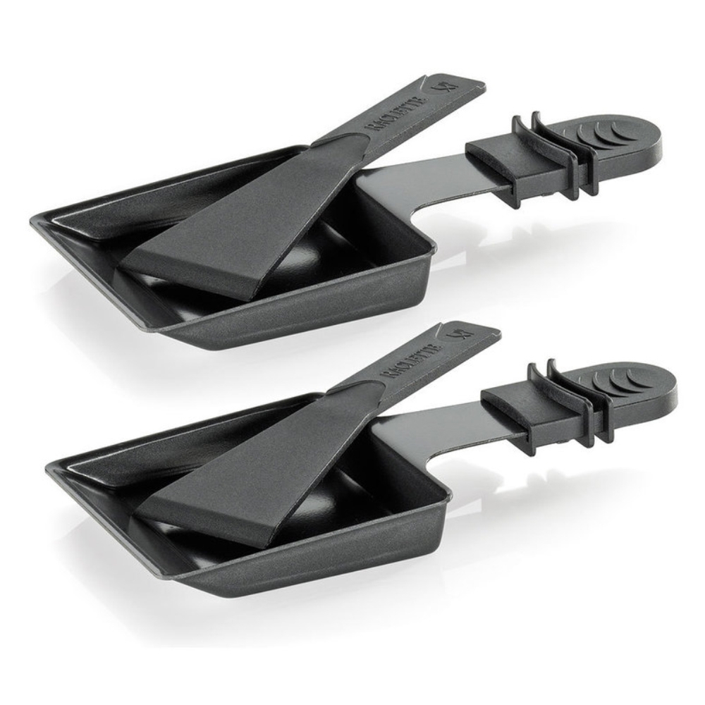 Küchenprofi - Raclette pans with scraper, set of 2 Küchenprofi - Raclette pans with scraper, set of 2