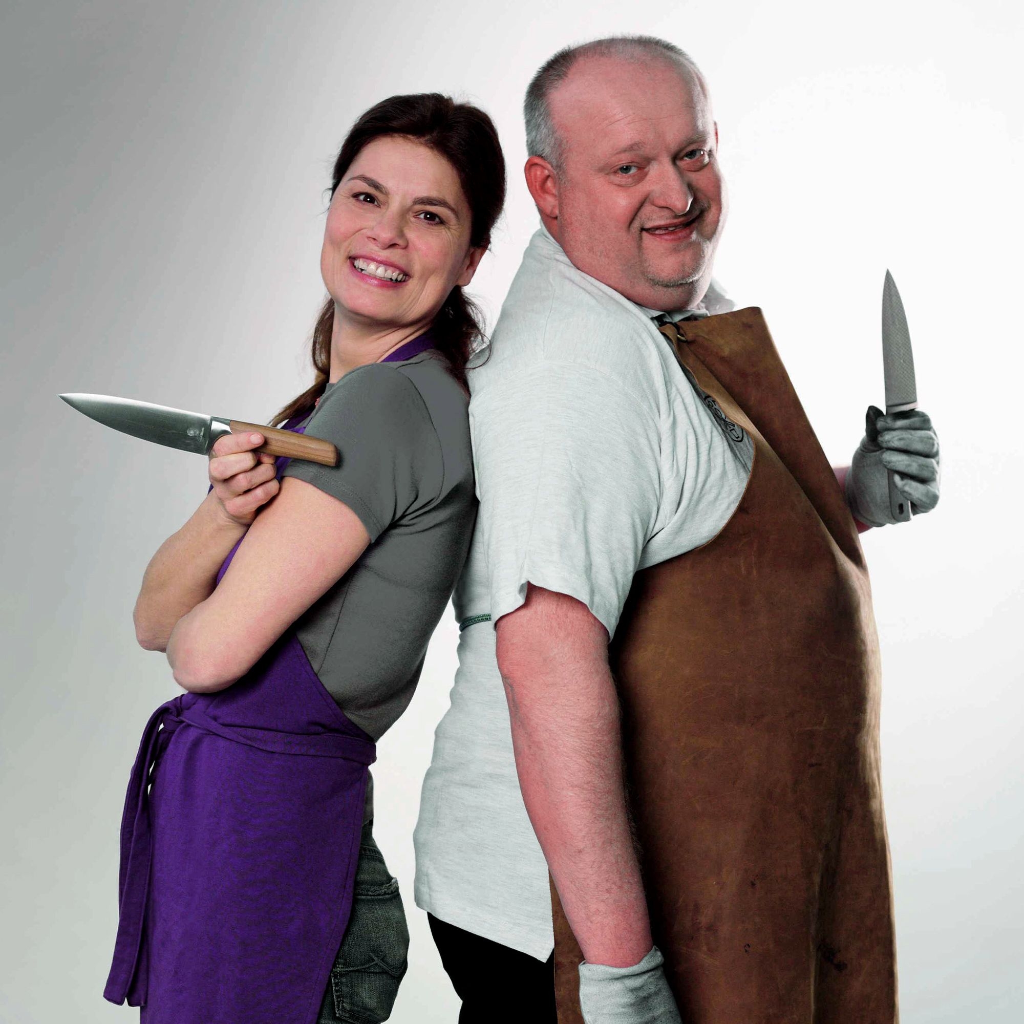 Pott - Sarah Wiener - Meat Fork 15 cm - Plum Wood Pott - Sarah Wiener - Meat Fork 15 cm - Plum Wood