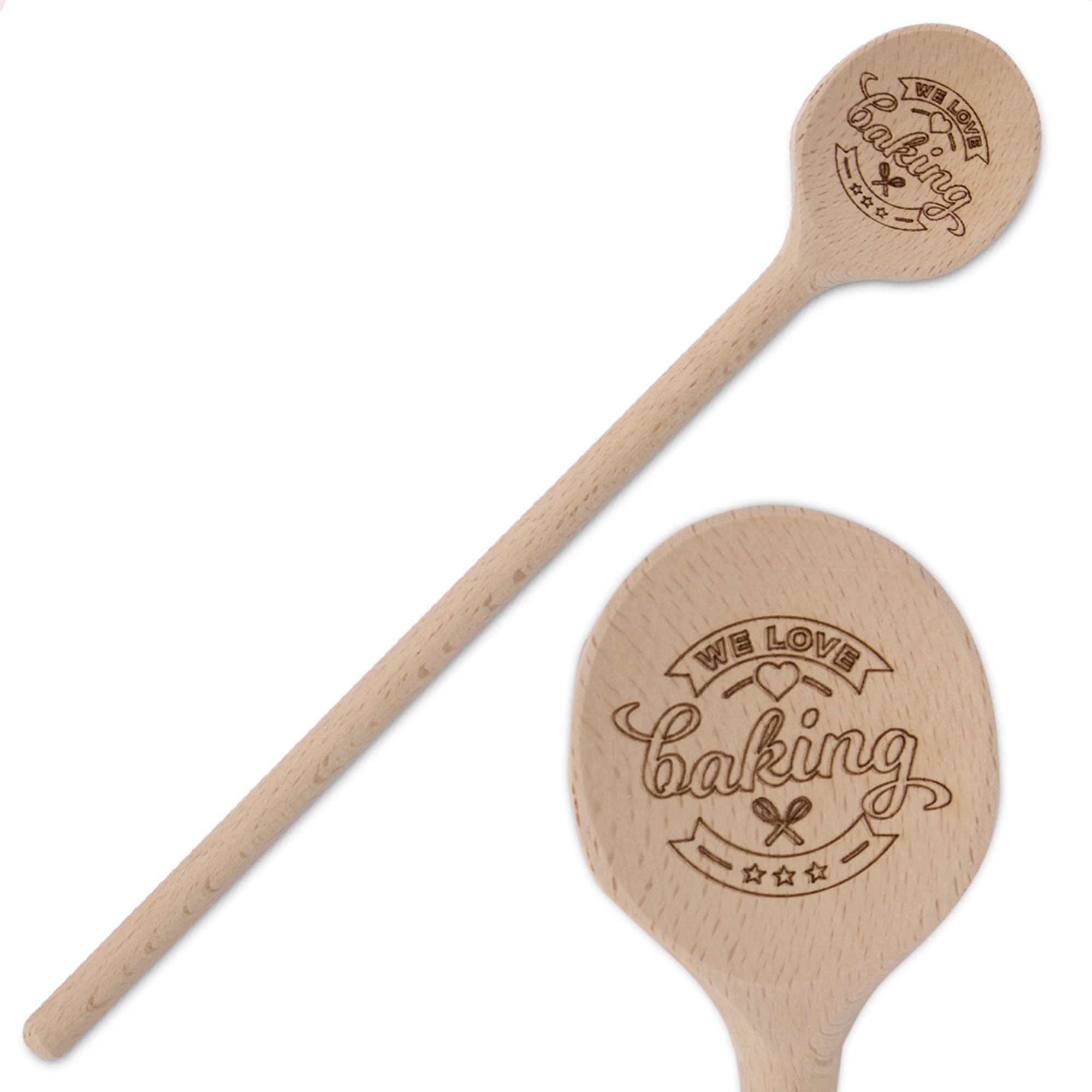 Städter - We Love Baking Cooking spoon 28 cm Round