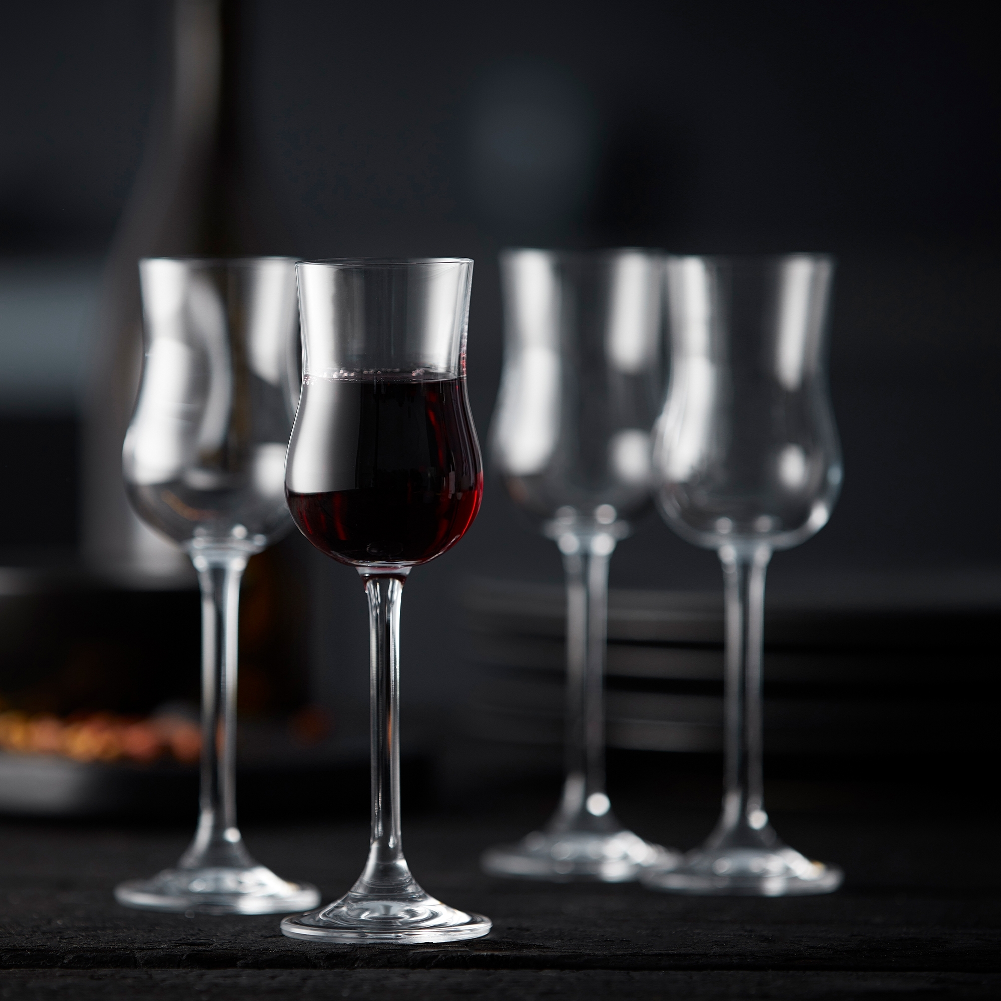 Lyngby Glas - Juvel - Portweinglas - 6 Stck.