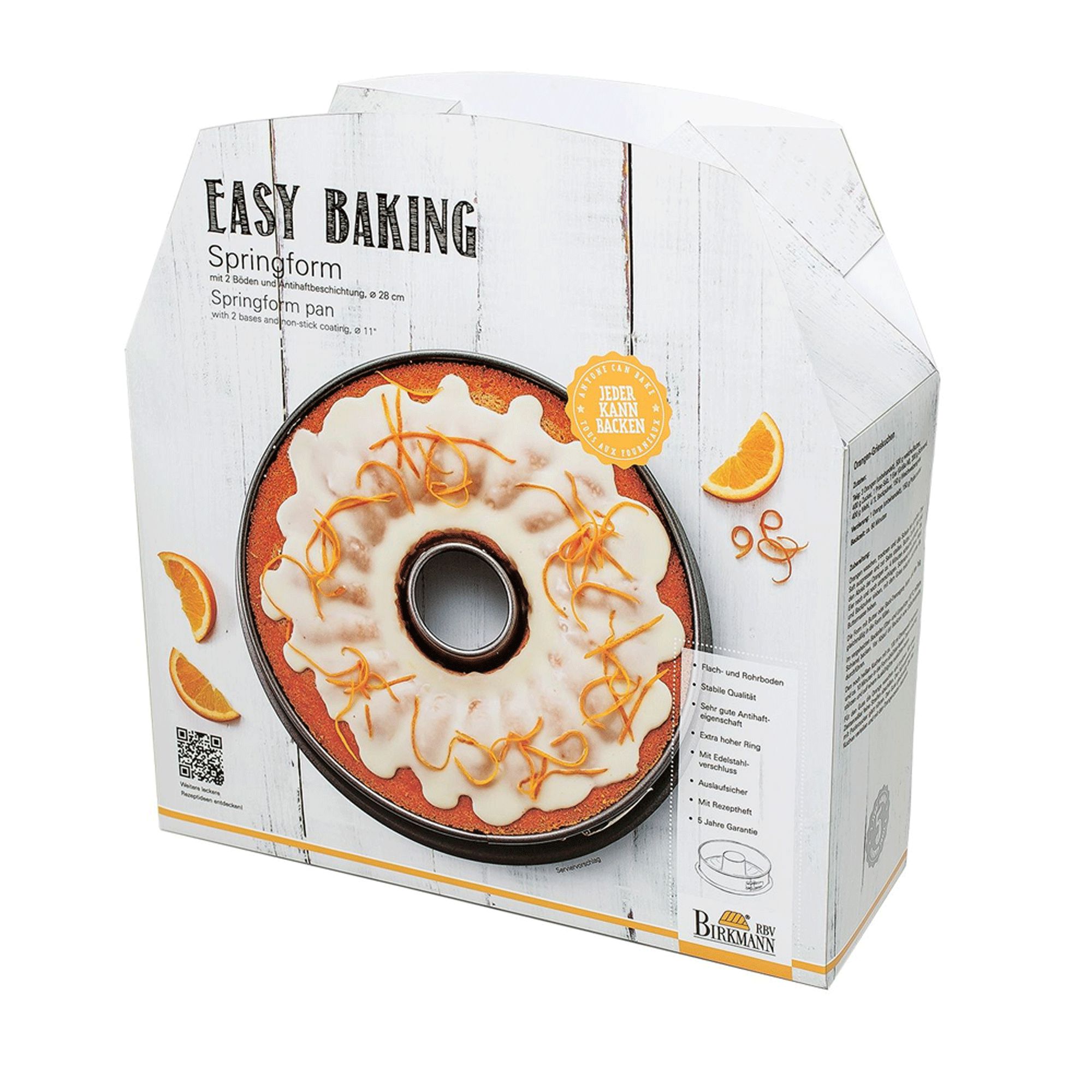 Birkmann - Springform pan Ø 28 cm - 2 floors - Easy Baking