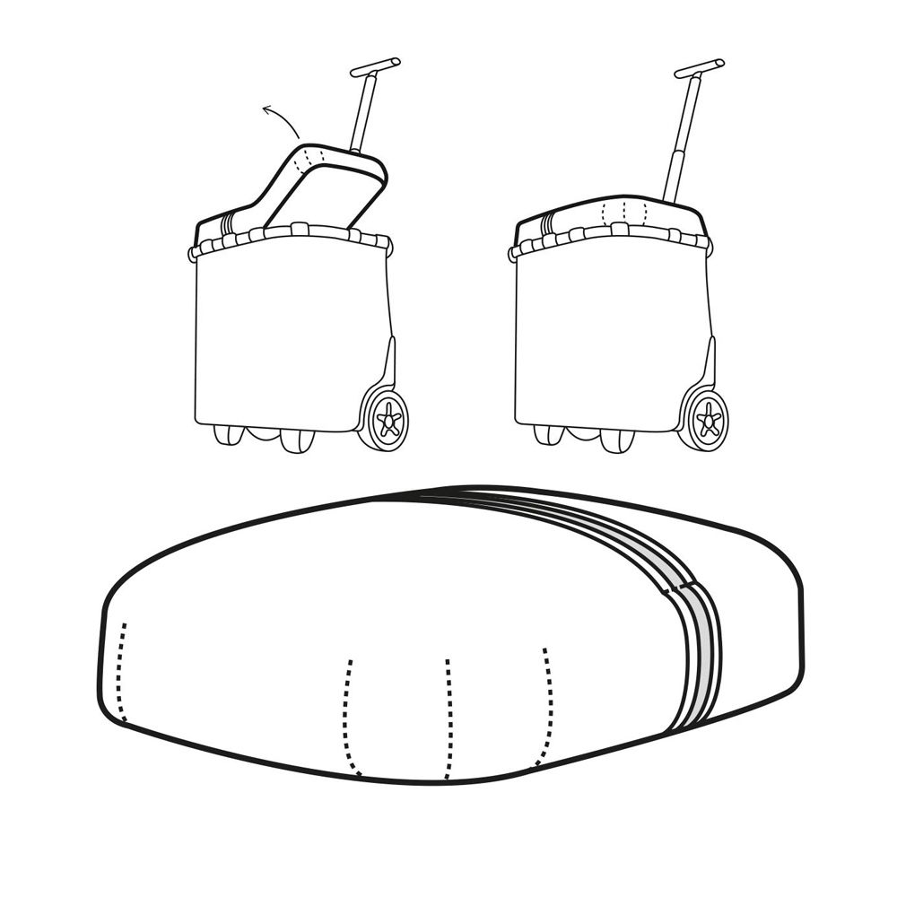 reisenthel - carrycruiser cover - reflective reisenthel - carrycruiser cover - reflective