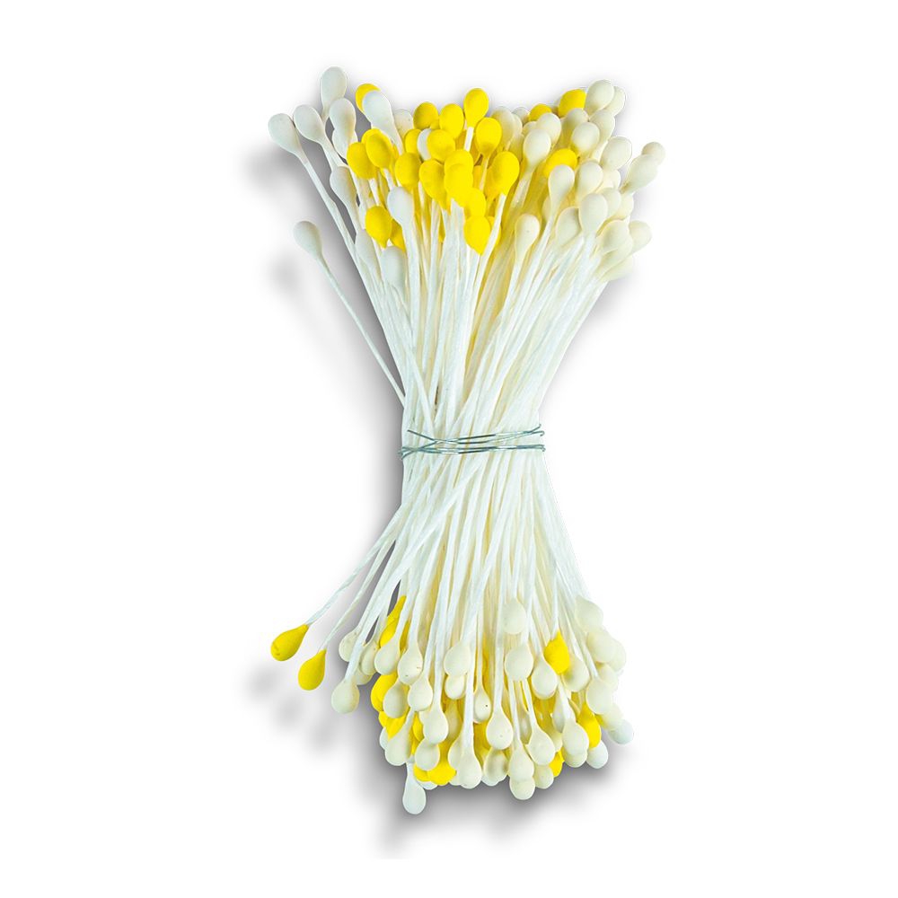 Städter - Dust flowers - 5 cm - yellow - 144 pieces