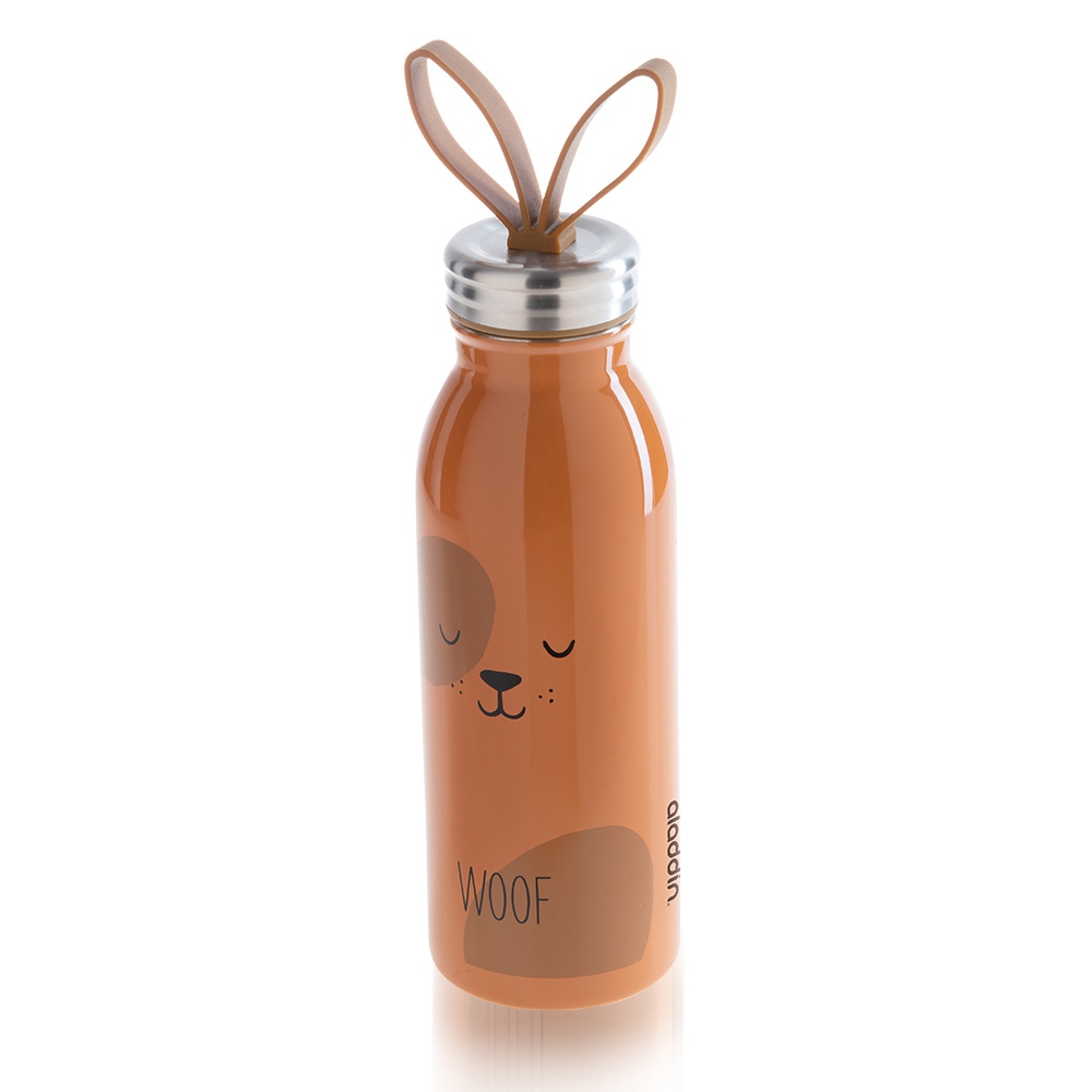 aladdin - Edelstahltrinkflasche ZOO - Hund - 430 ml