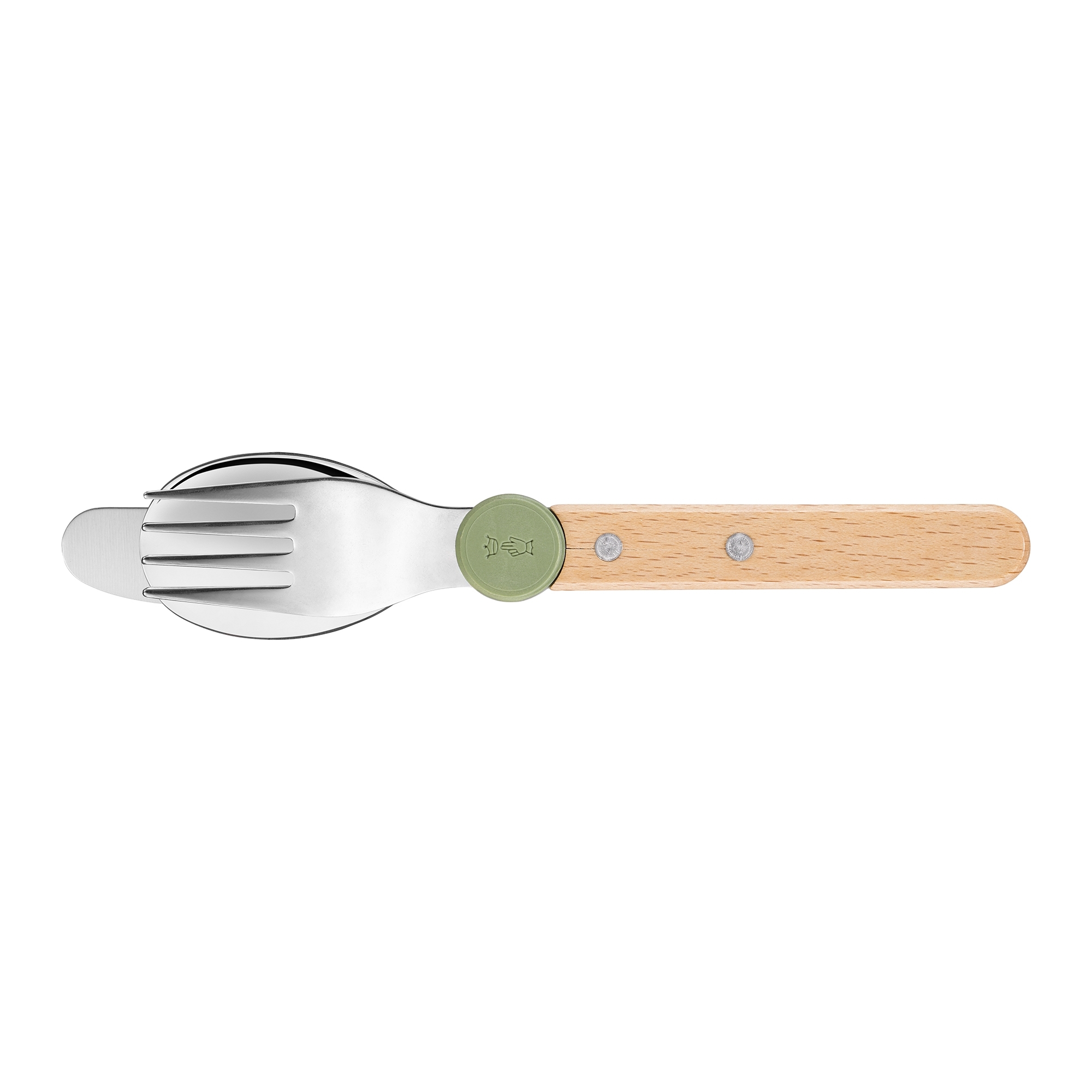 Opinel - Kinderbesteck-Set - LE PETIT GOURMET - Olivgrün