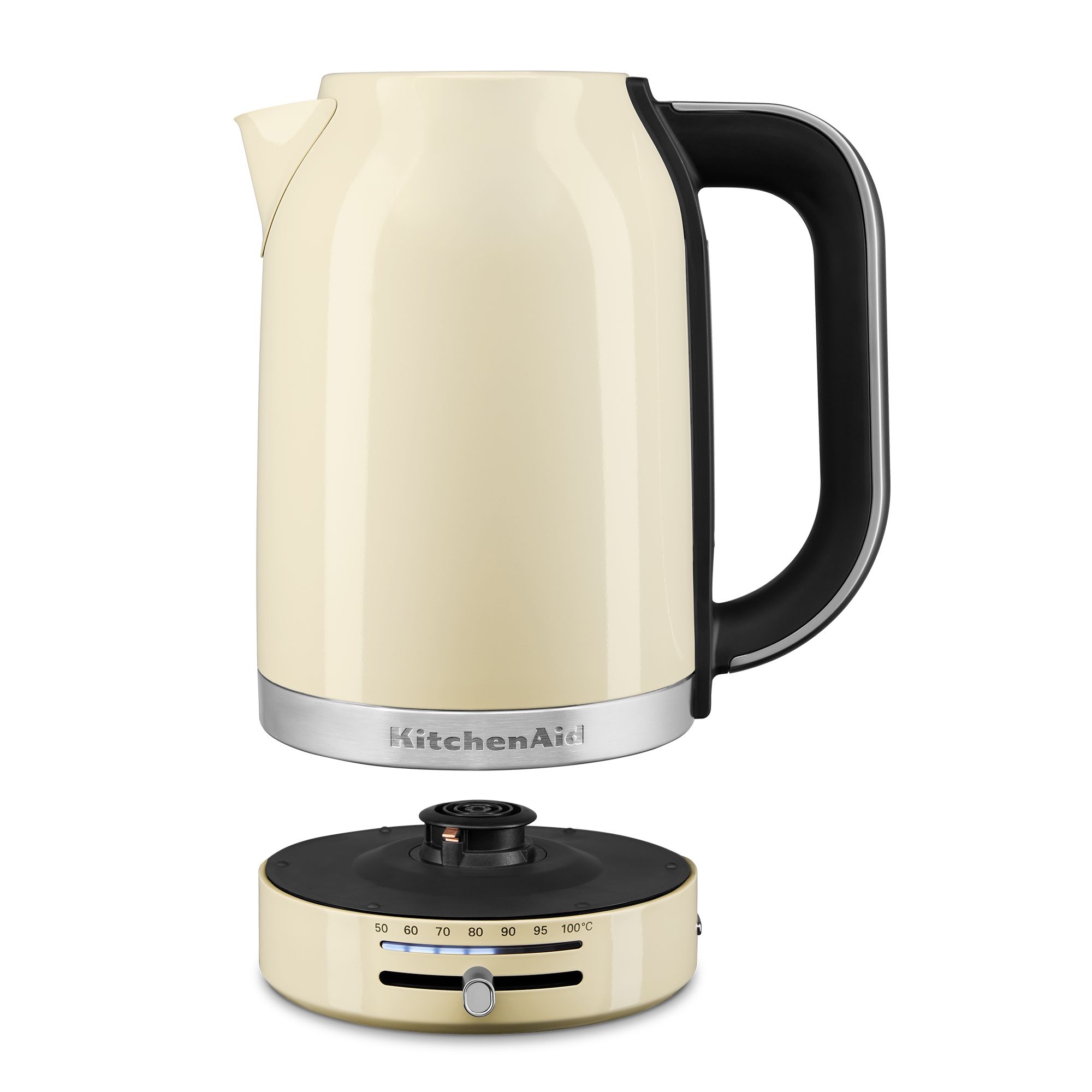 KitchenAid - 5KEK1701 - 1,7L Wasserkocher mit Temperatureinstellung - Creme KitchenAid - 5KEK1701 - 1,7L Wasserkocher mit Temperatureinstellung - Creme