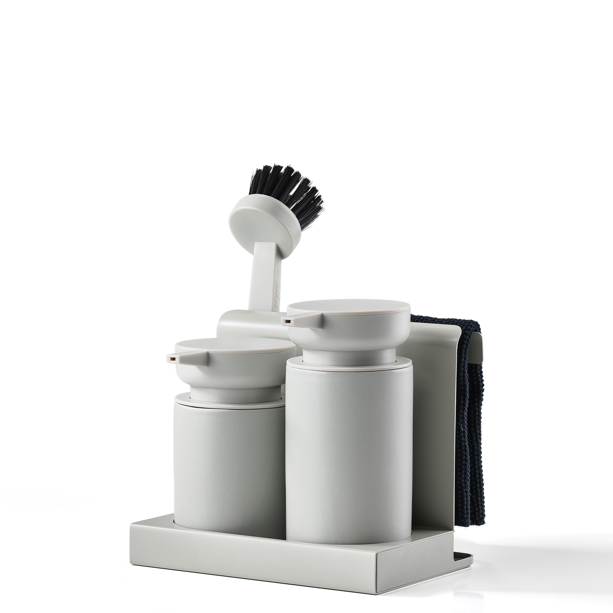 Zone - DIISH 5-piece dishwashing set - Warm Grey