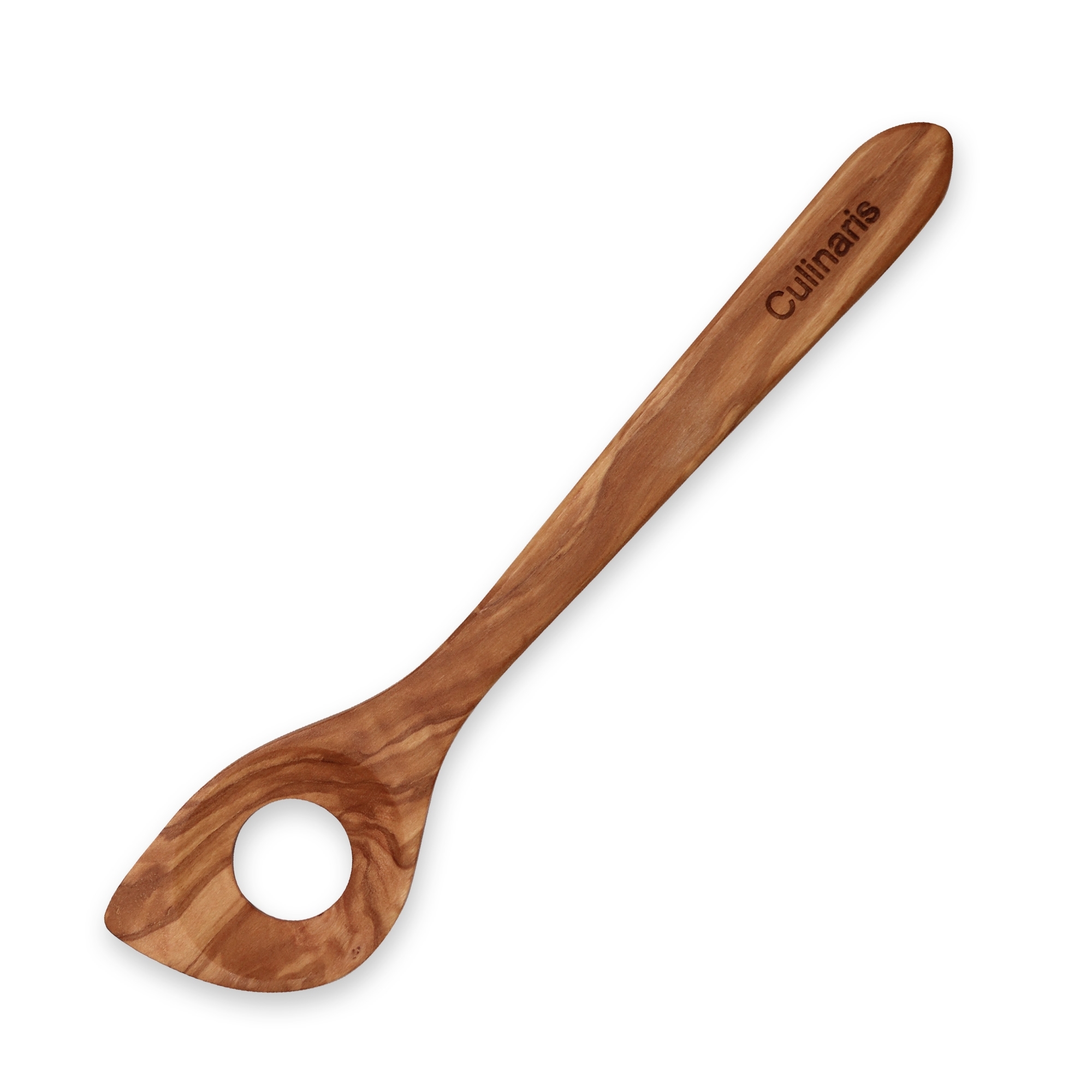 Spoon with hole - Olive wood - 30 cm | Culinaris Spoon with hole - Olive wood - 30 cm | Culinaris