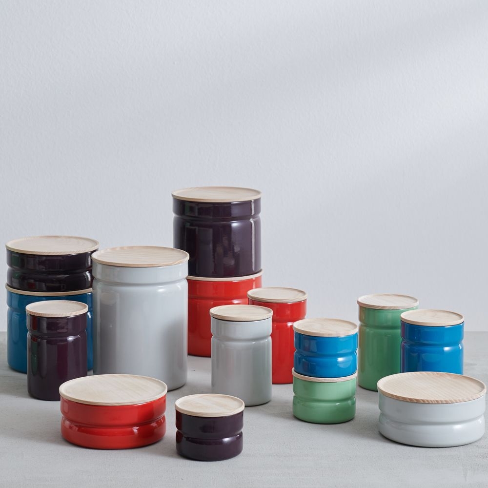 Riess TRUEHOMEWARE - Kitchenmanagement - Enamel storage boxes - 1390 ml