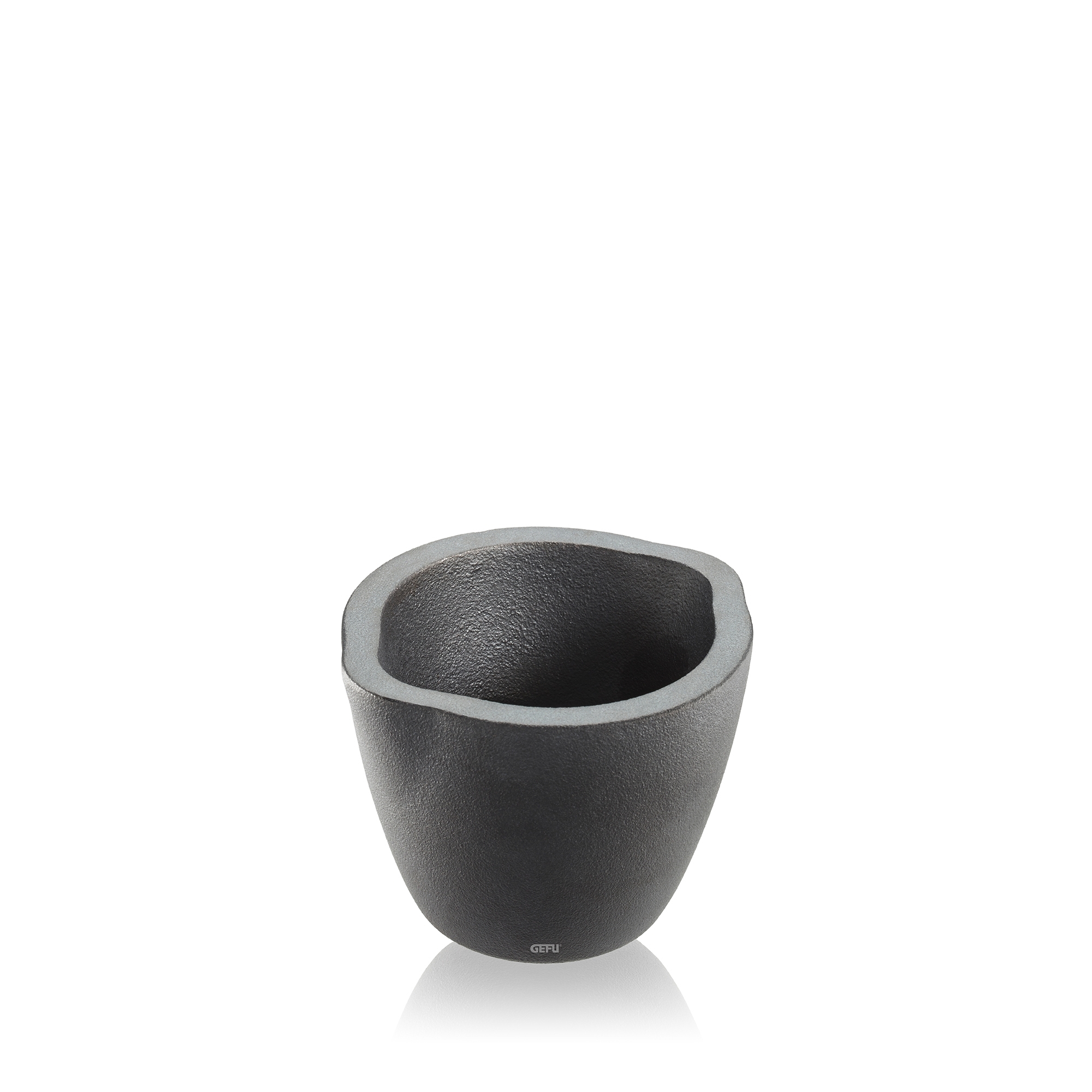 Black Gefu cast iron bowl for dips