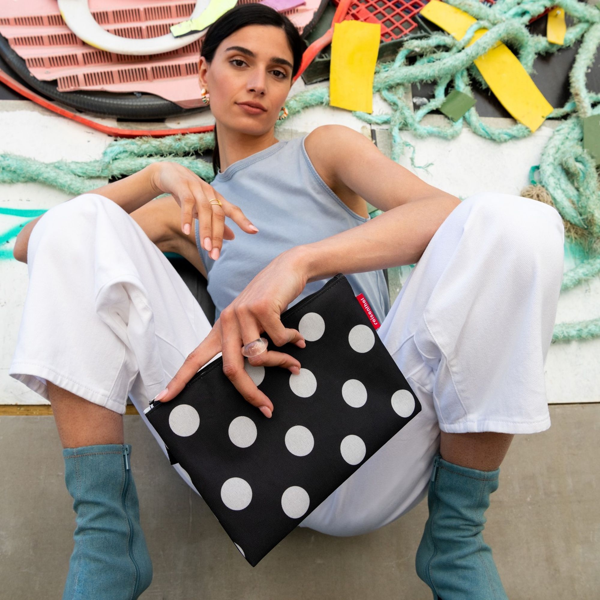 reisenthel - case 1 - dots white reisenthel - case 1 - dots white