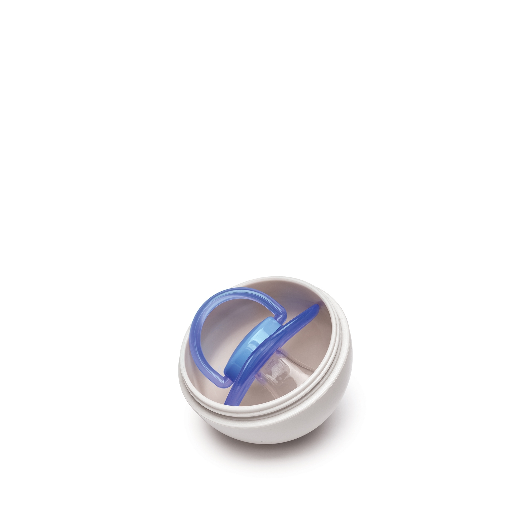 melii - Schnuller-Box - grau / türkis melii - Schnuller-Box - grau / türkis