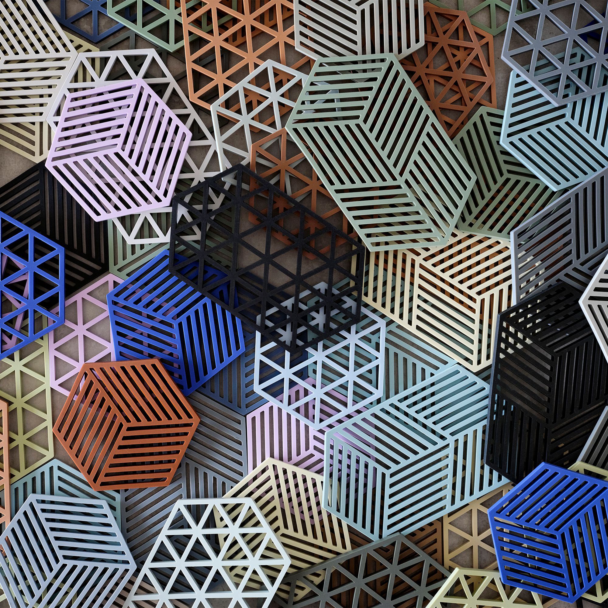 Zone - Hexagon Trivet - Lupine