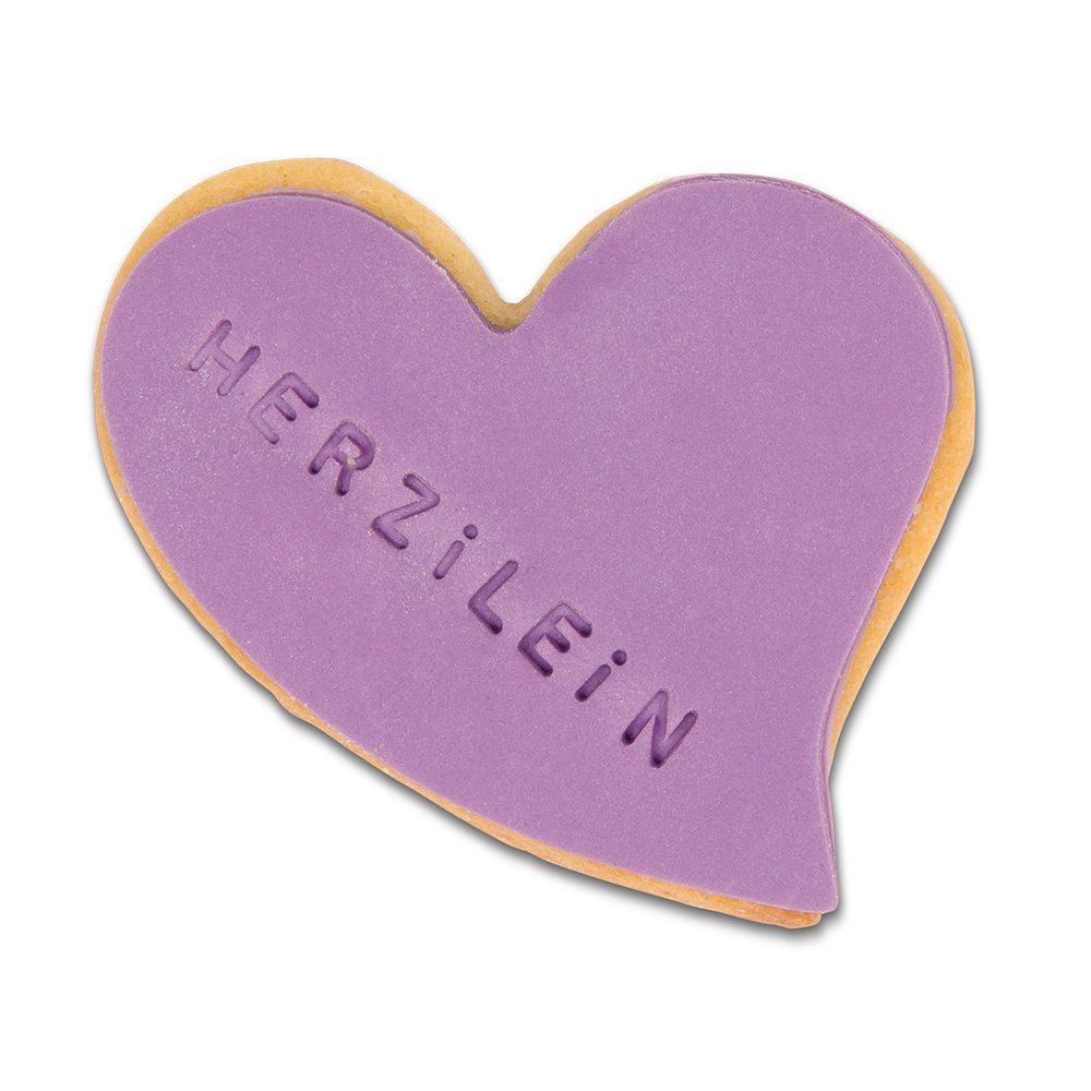 Städter - Cookie cutter Text imprint stamp - 9,5 cm - Set 86 pieces Städter - Cookie cutter Text imprint stamp - 9,5 cm - Set 86 pieces