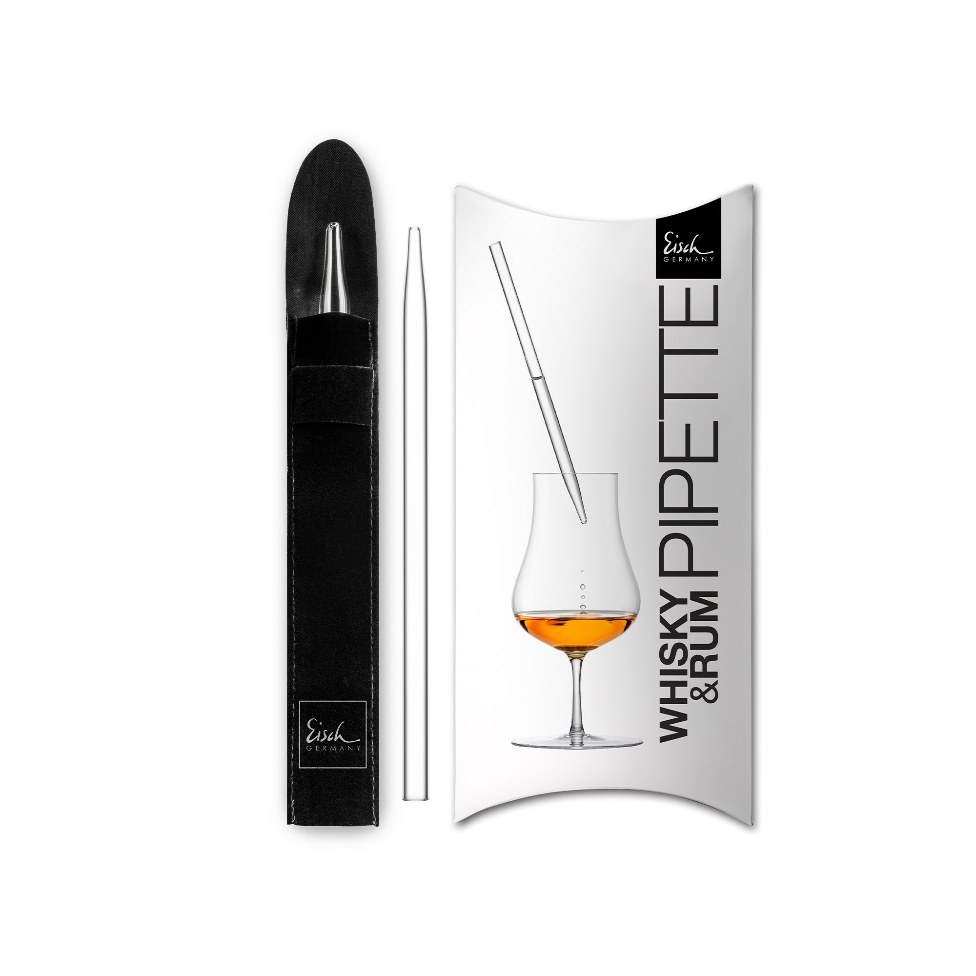 Eisch – GENTLEMAN Whisky/Rum Pipette, crystal