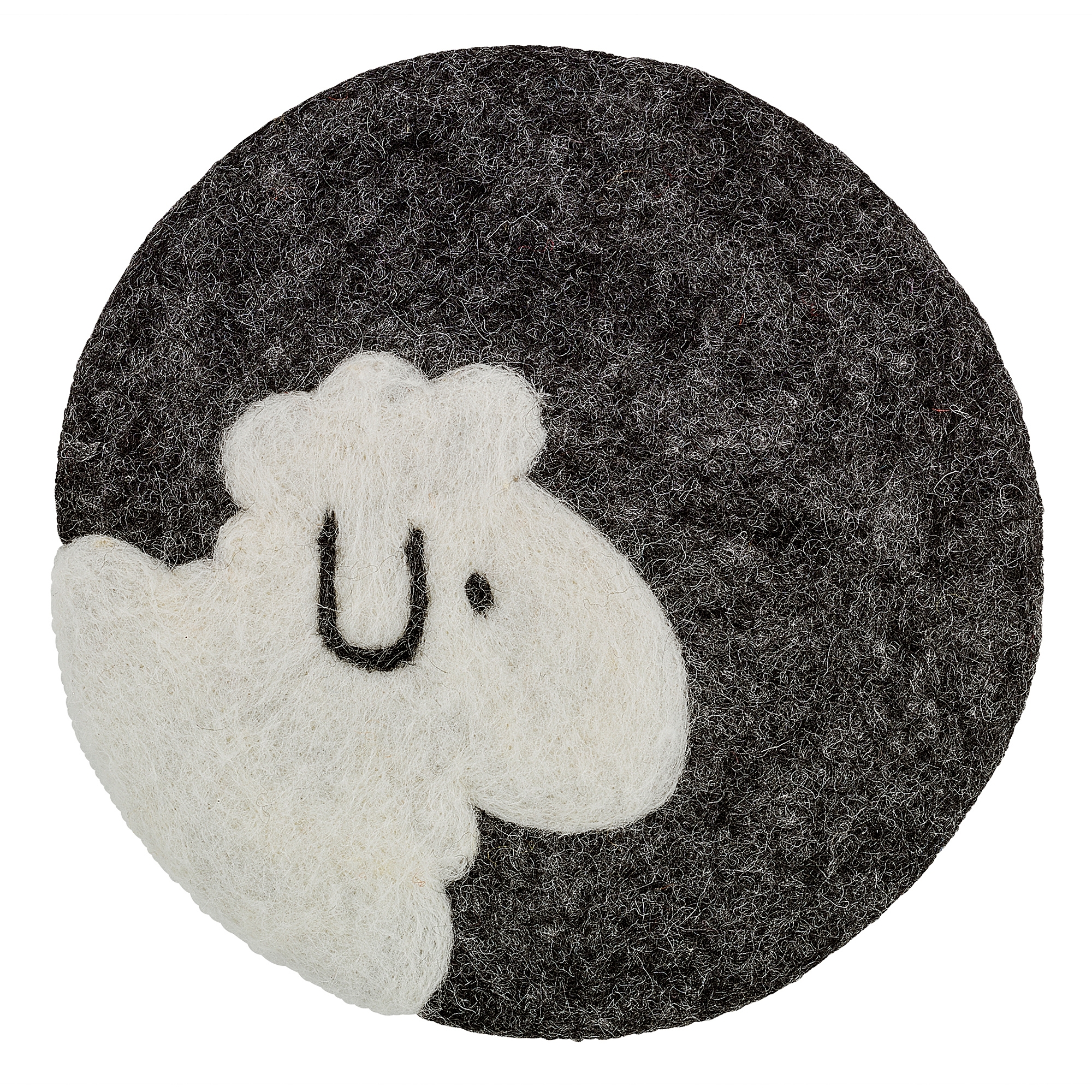 Cilio - Coaster black LANA Sheep Cilio - Coaster black LANA Sheep