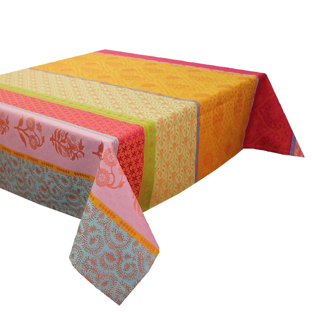 Garnier-Thiebaut Tablecloth - Mille Saris Pendjab - mB - different sizes
