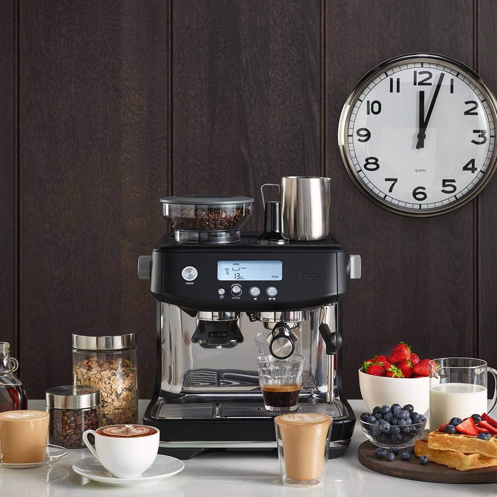 SAGE - the Barista Pro™ Espressomaschine Black Trufflel