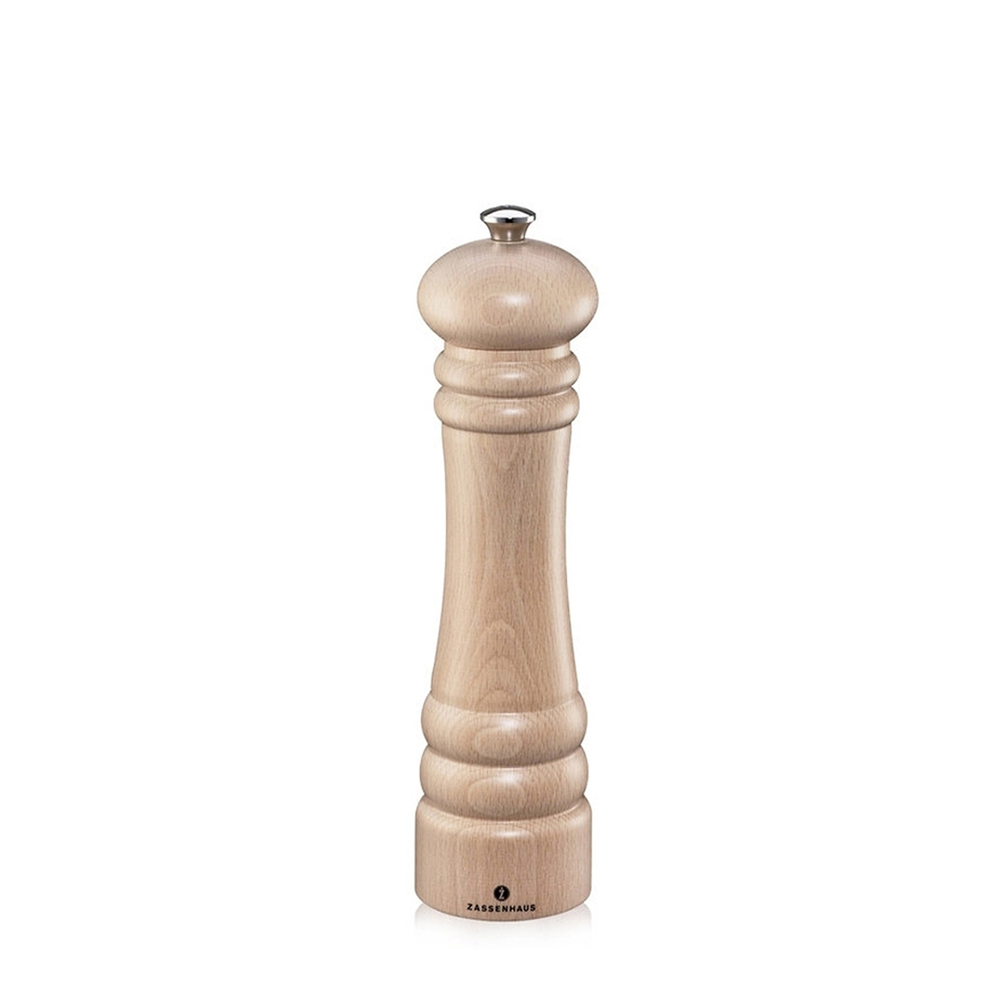 Zassenhaus - Pepper mill - BERLIN - 18 cm -  beech nature