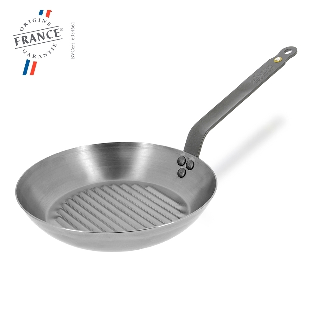de Buyer - Mineral B Element - Runde Grillpfanne
