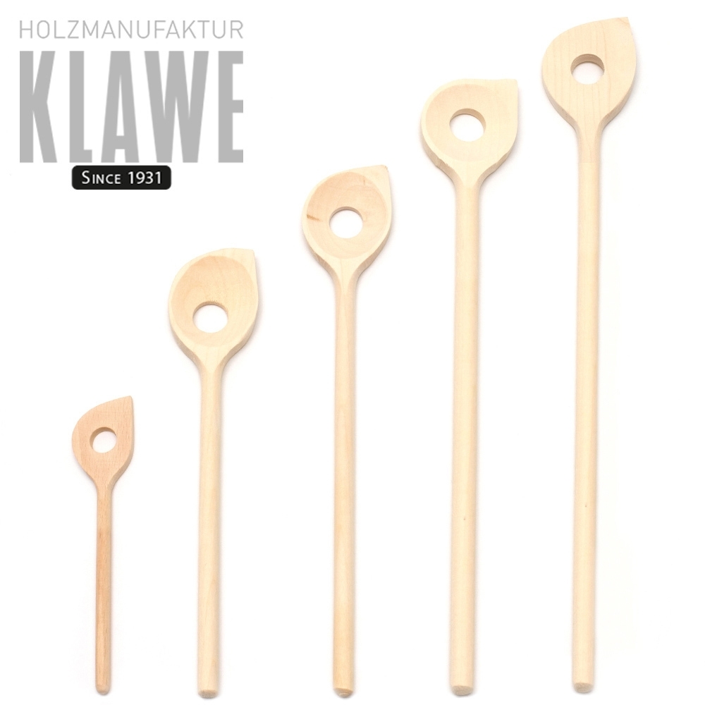 Klawe - Wooden spoon pointed with hole - maple