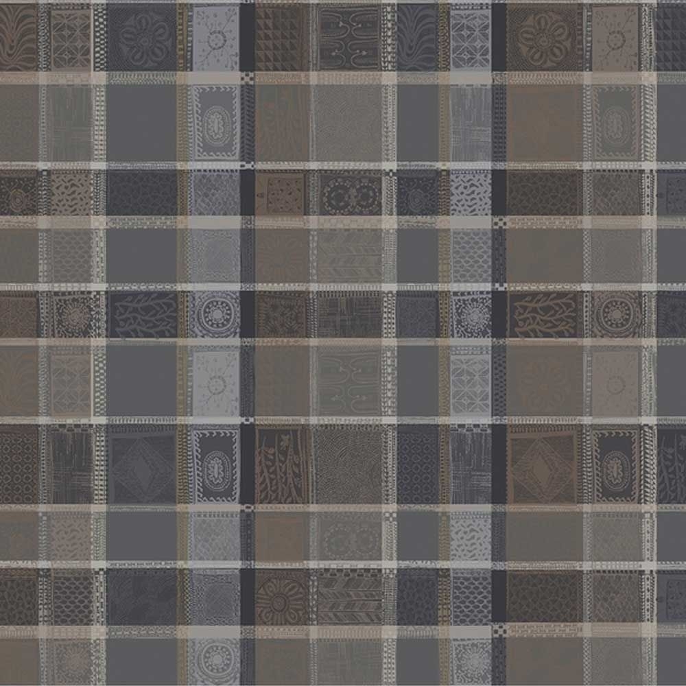 Garnier-Thiebaut Tischdecke - Mille Wax Cendre - oB