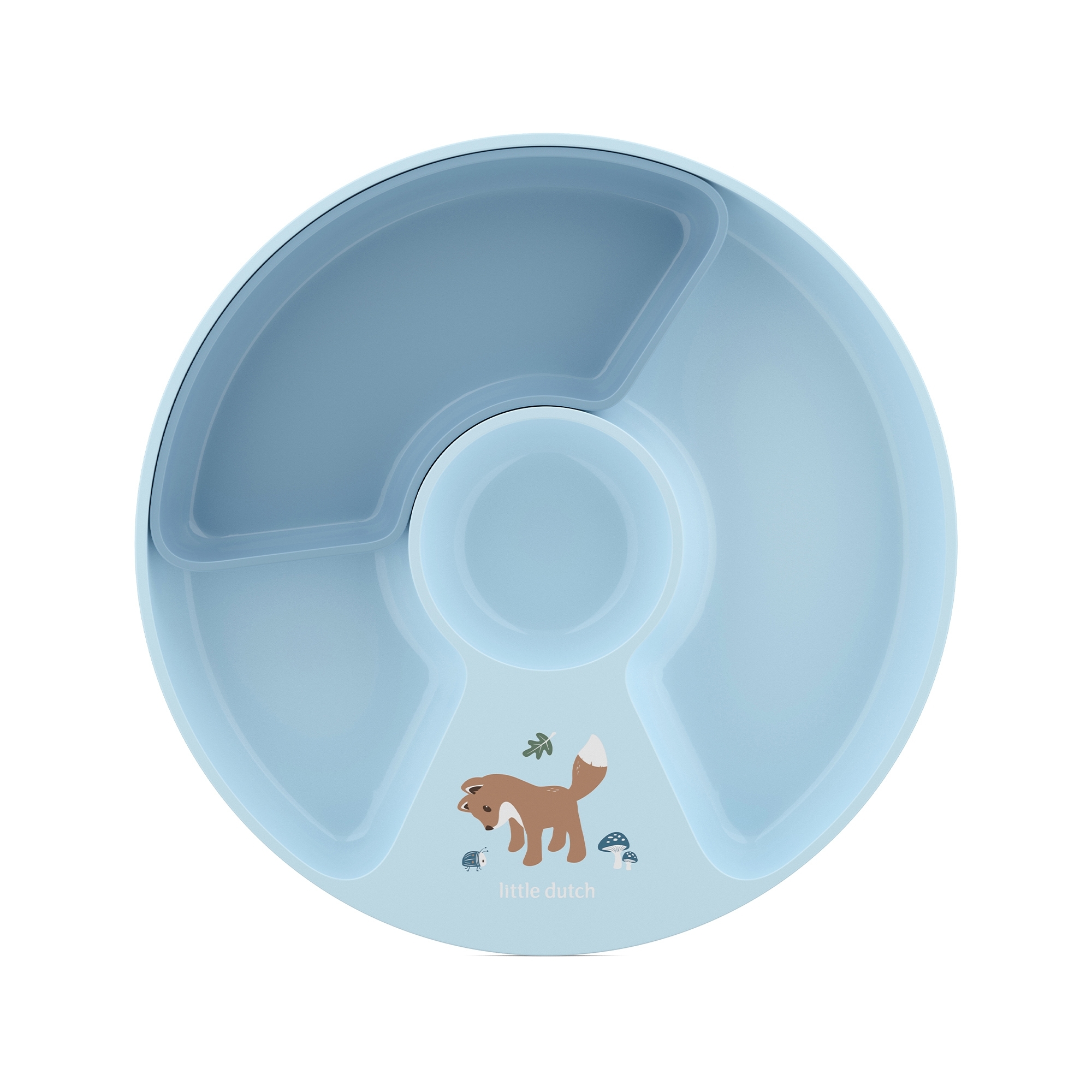 Mepal Mio divided kids plate forest friends