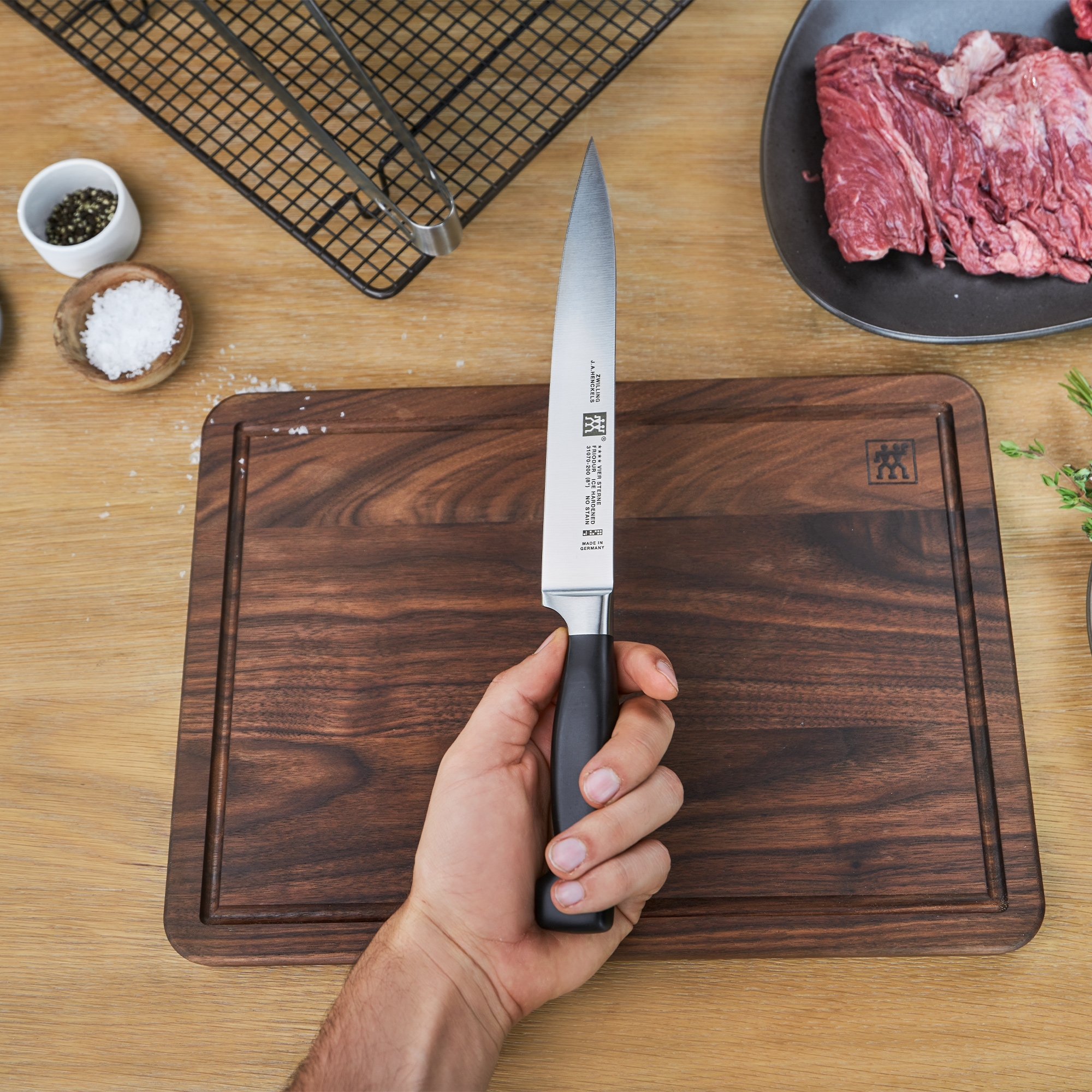 ZWILLING - Fleischmesser | Vier Sterne | 20 cm ZWILLING - Fleischmesser | Vier Sterne | 20 cm