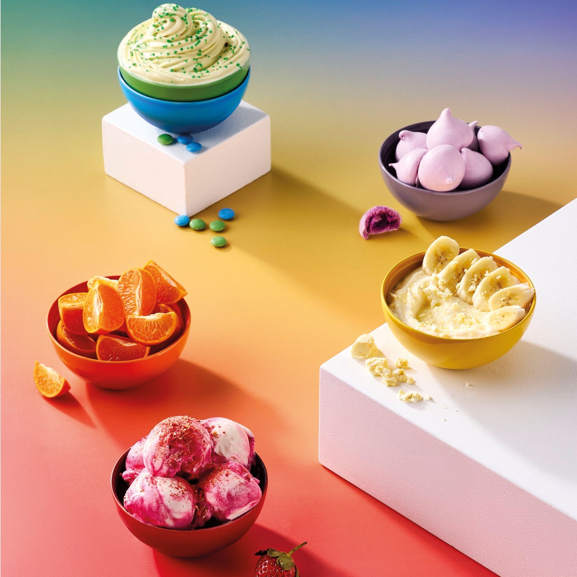 Le Creuset - 6er-Set Snackschälchen Regenbogen