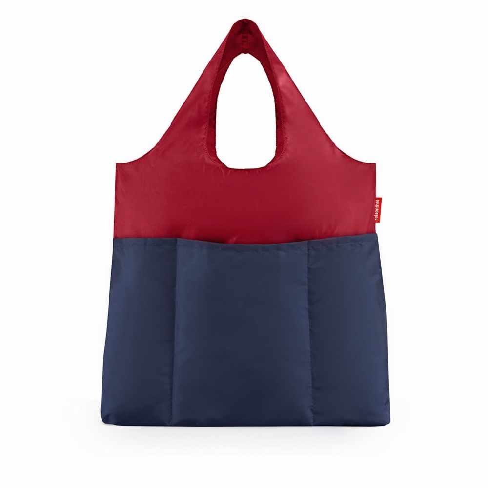 reisenthel - mini maxi shopper plus - dunkelblau/bordeaux reisenthel - mini maxi shopper plus - dunkelblau/bordeaux