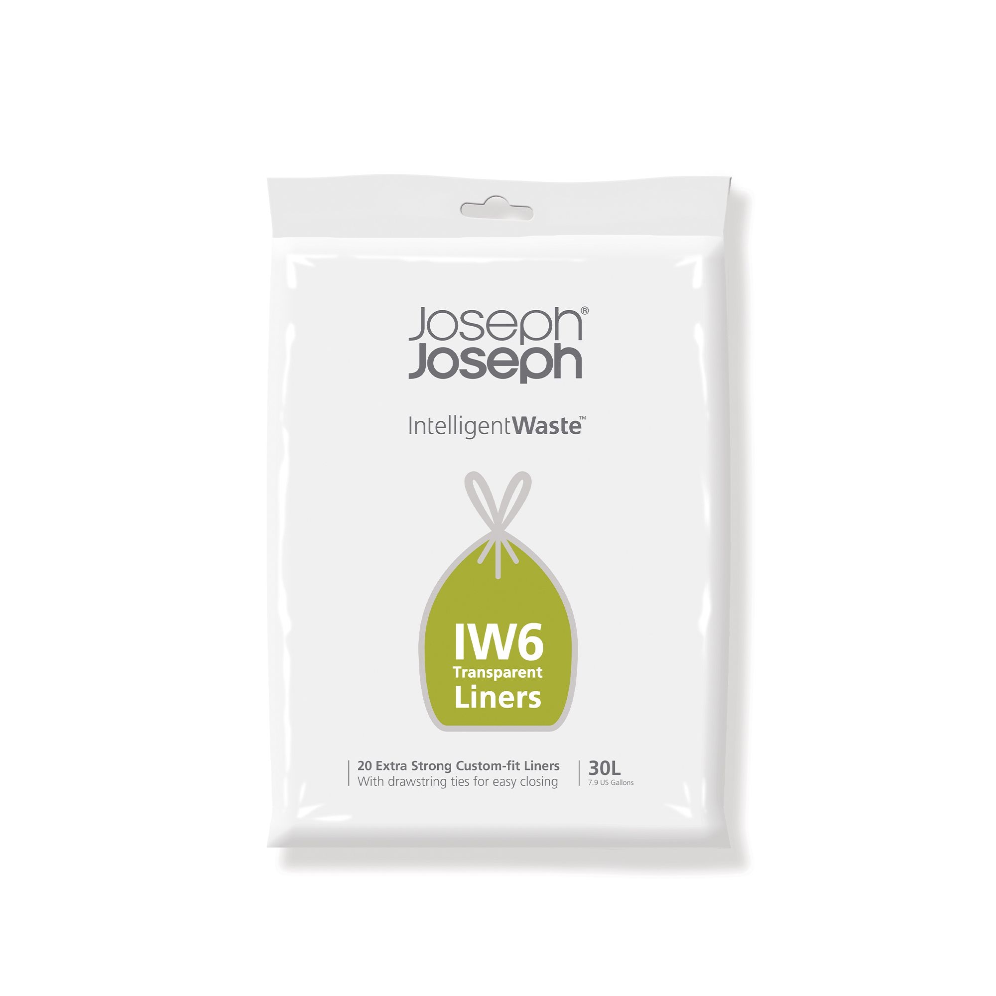 Joseph Joseph - IW6 30 L Custom-fit waste bags, 20 pieces Joseph Joseph - IW6 30 L Custom-fit waste bags, 20 pieces