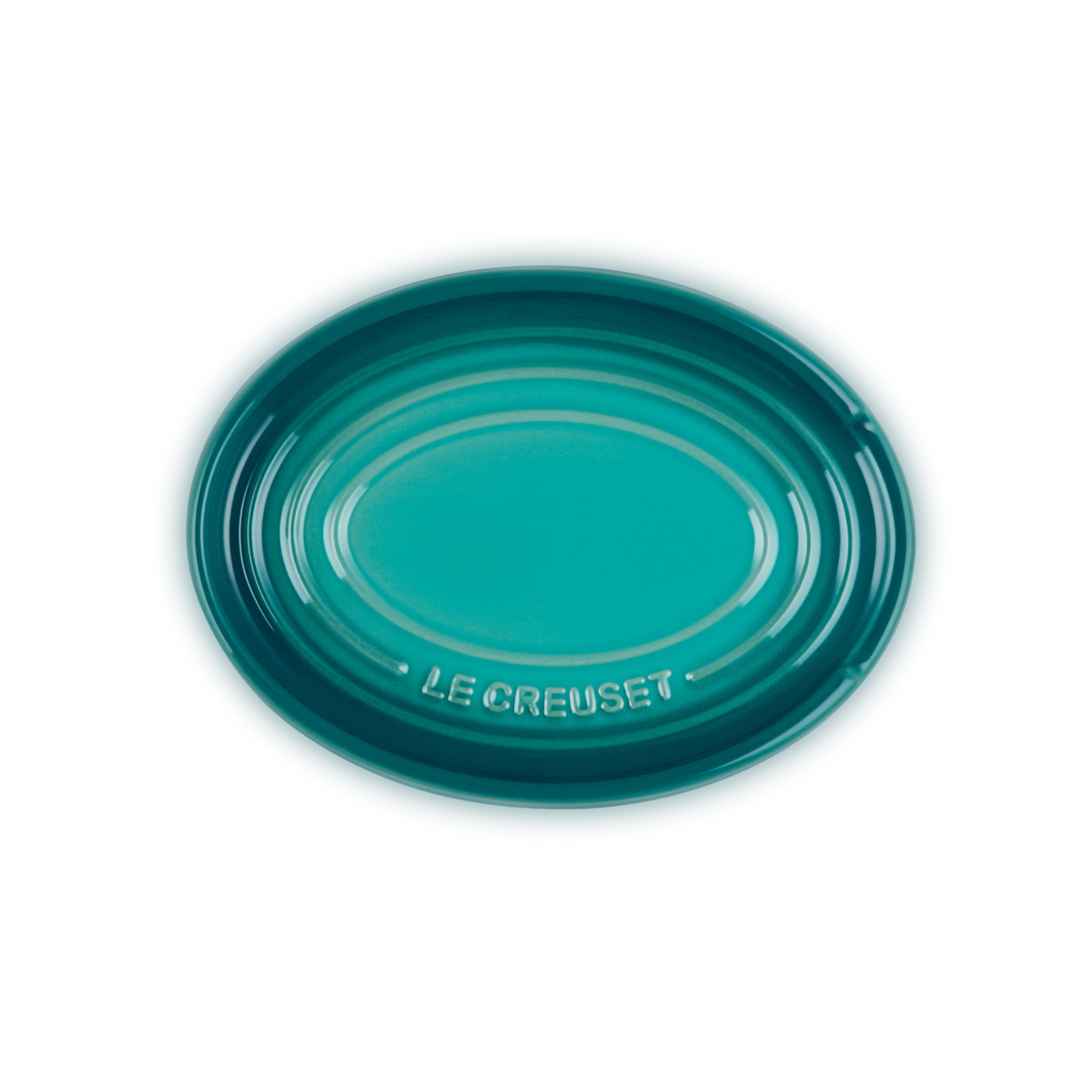 Le Creuset - Löffelablage oval 16cm - Bleu Riviera