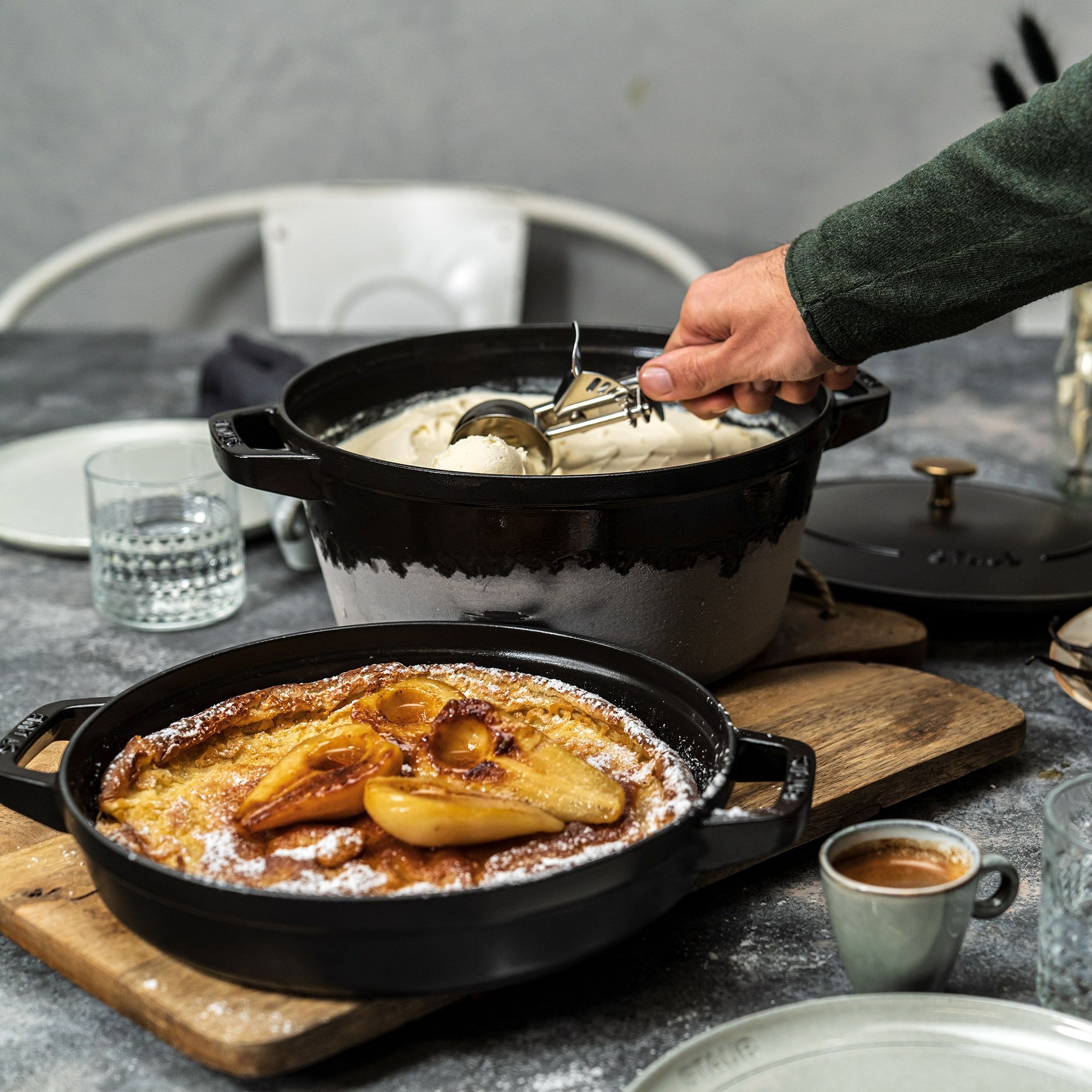 STAUB - Kochtopfset 2-tlg | rund