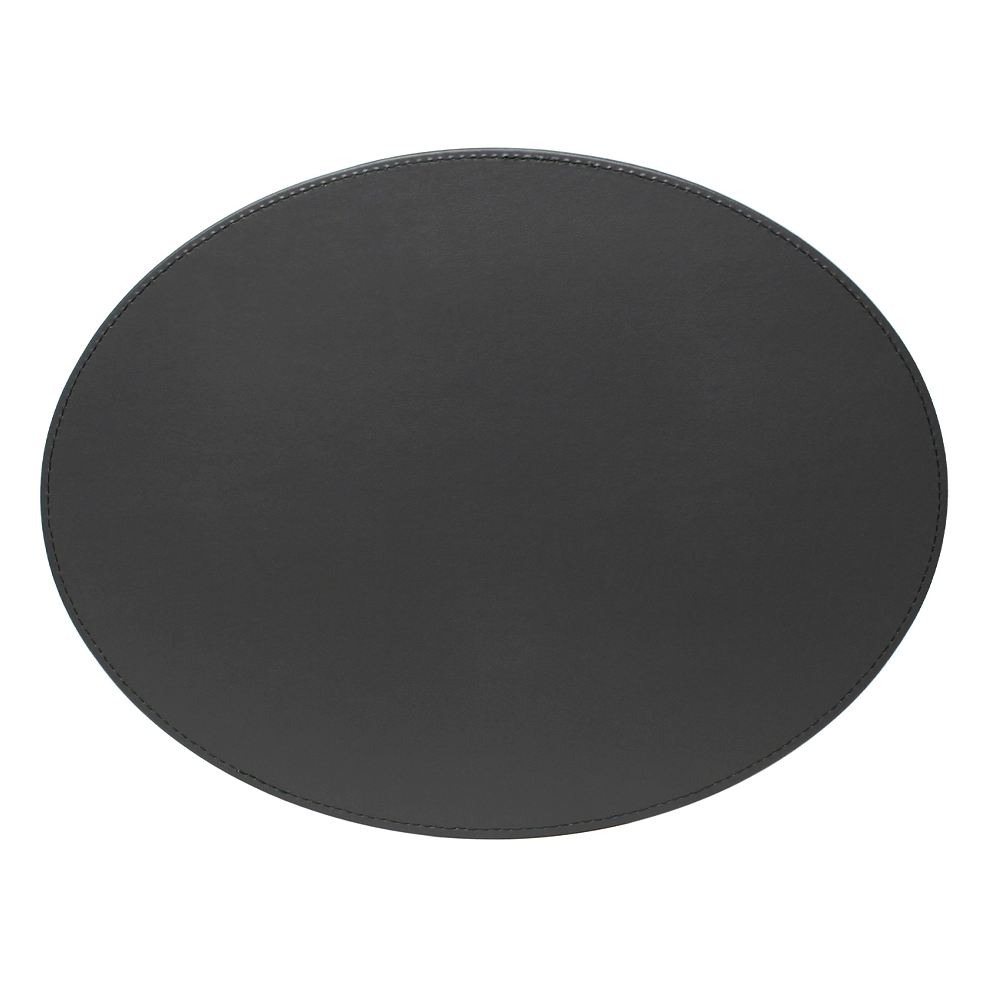 Freeform - Oval placemat - Petrol/Anthracite - 45 x 34 cm