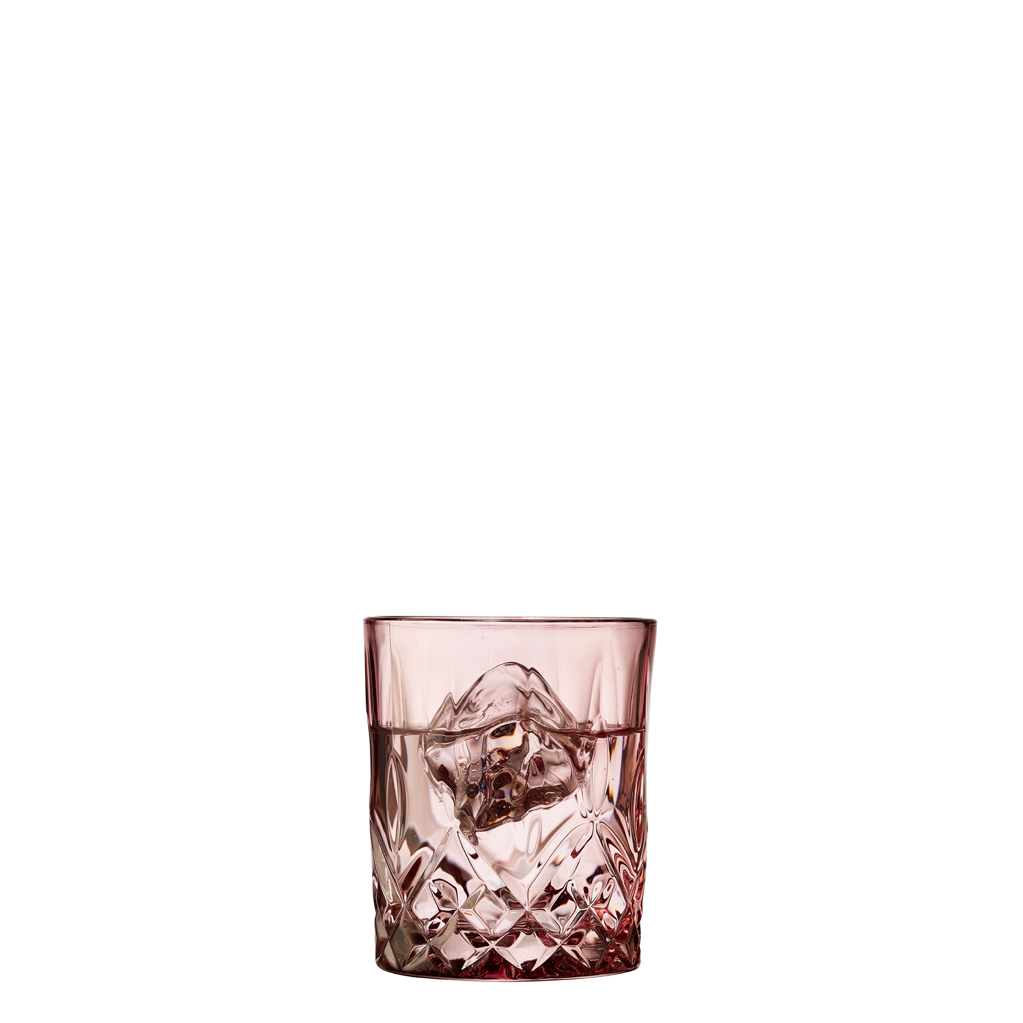 Lyngby Glas -Sorrento - Whiskyglas - 4 Stck. - Pink