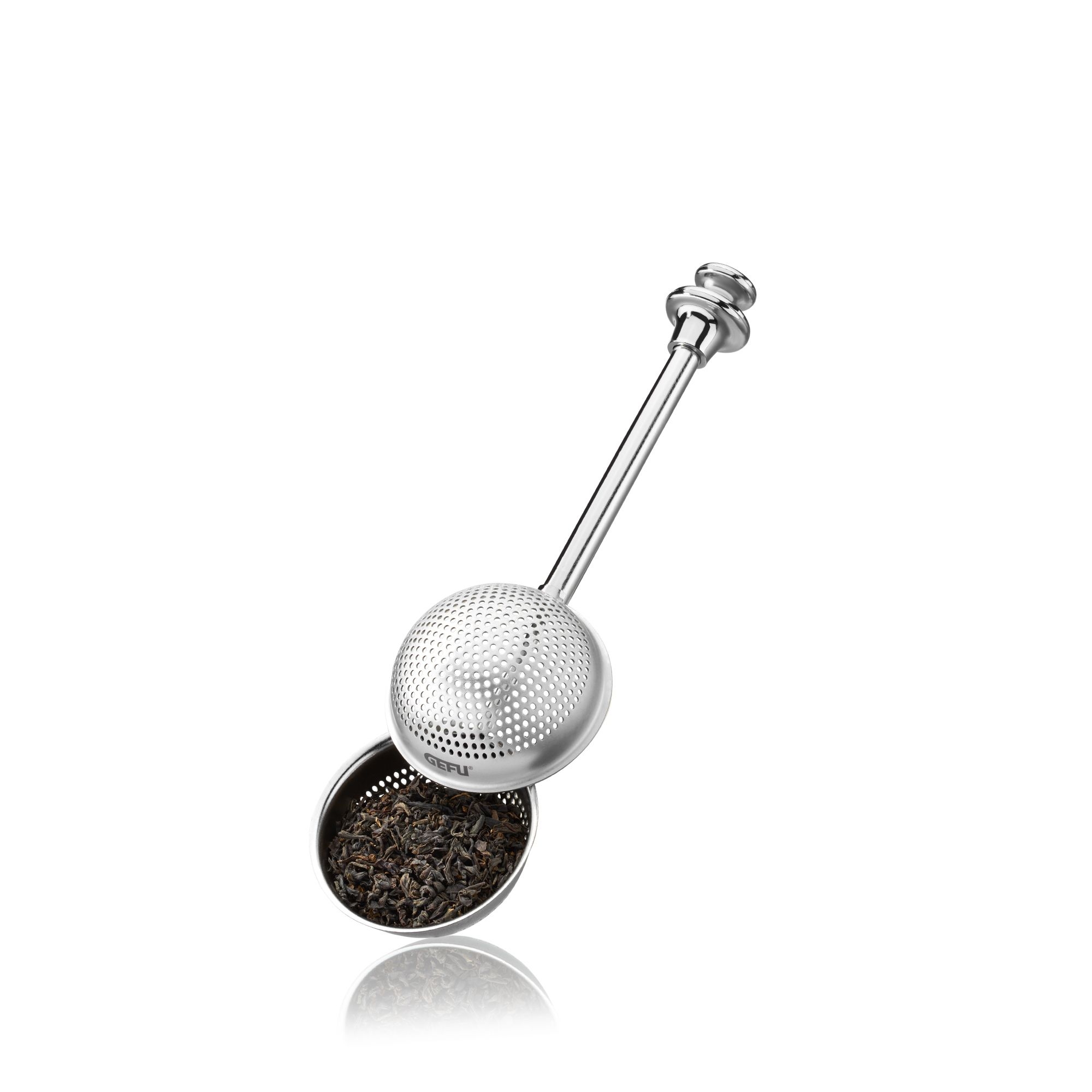 Gefu Teefilter T-BALL für losen Tee geöffnet