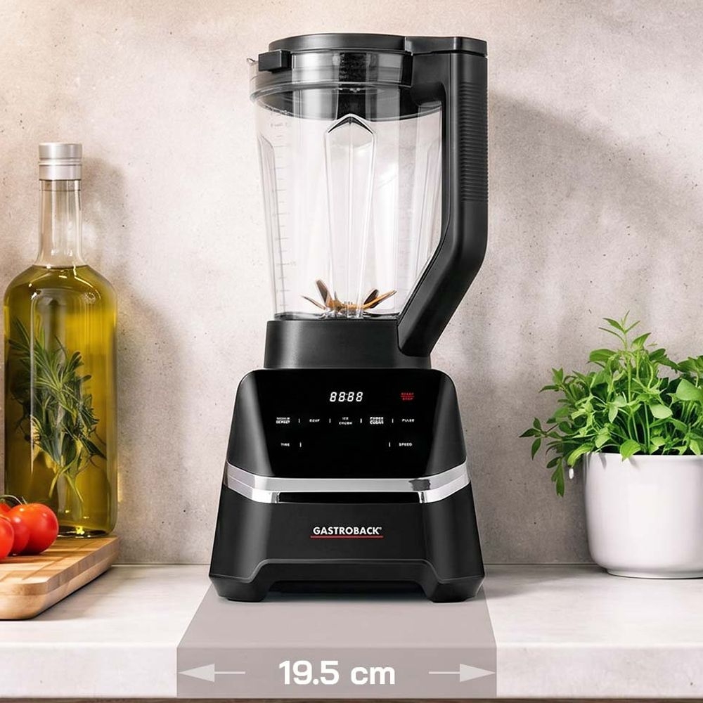 Gastroback - Design Multi-Power Standmixer Mix & Soup | Black