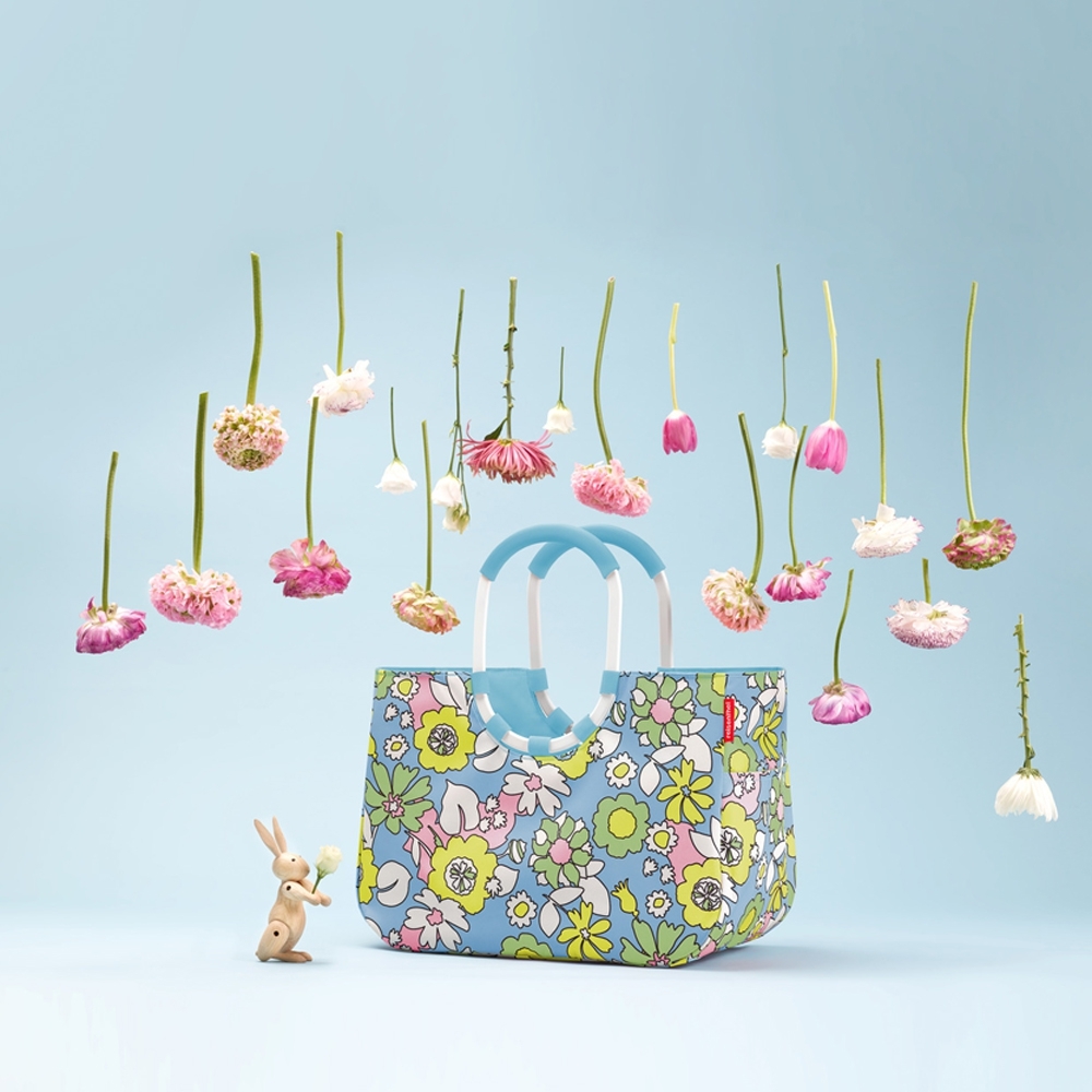 reisenthel - loopshopper L - frame florist lagoon