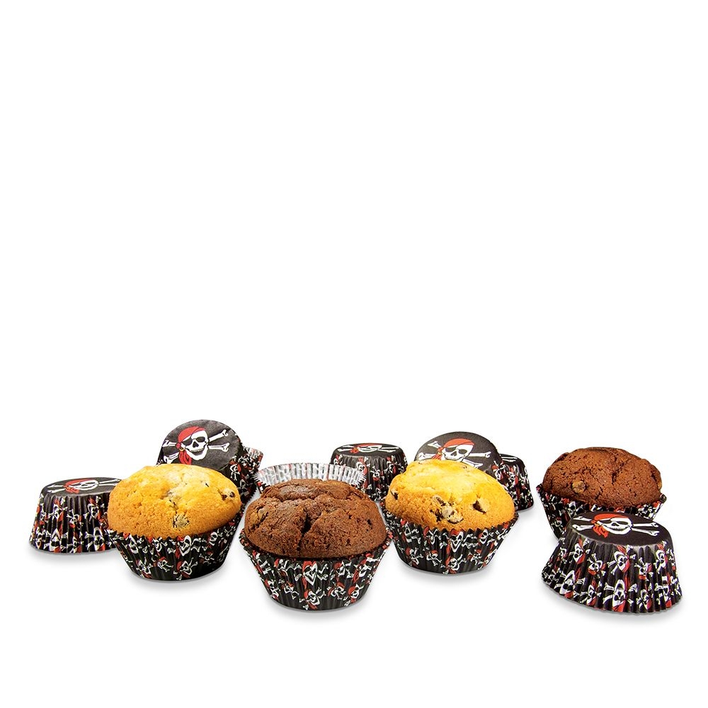 Städter - Papierbackform - 50 Stück - verschiedene Größen und Muster