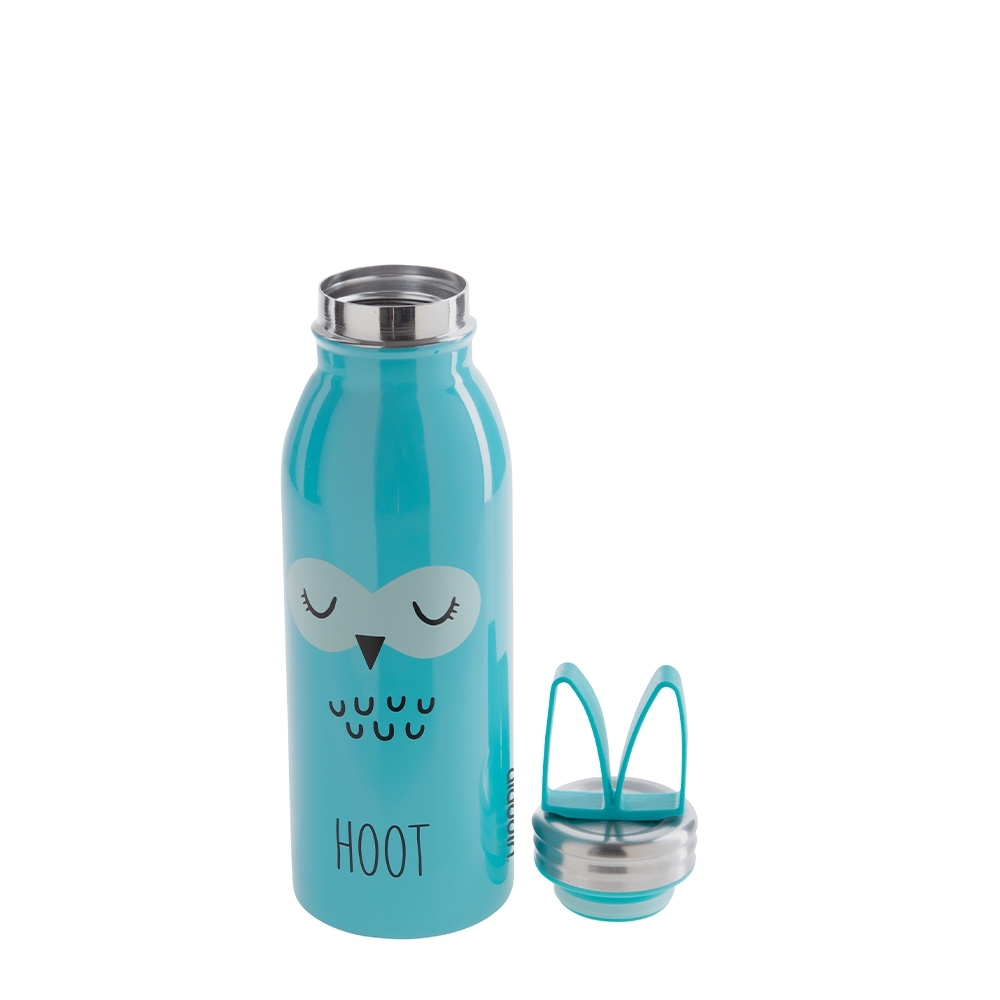 aladdin - Stainless Steel Bottle ZOO - Owl - 430 ml