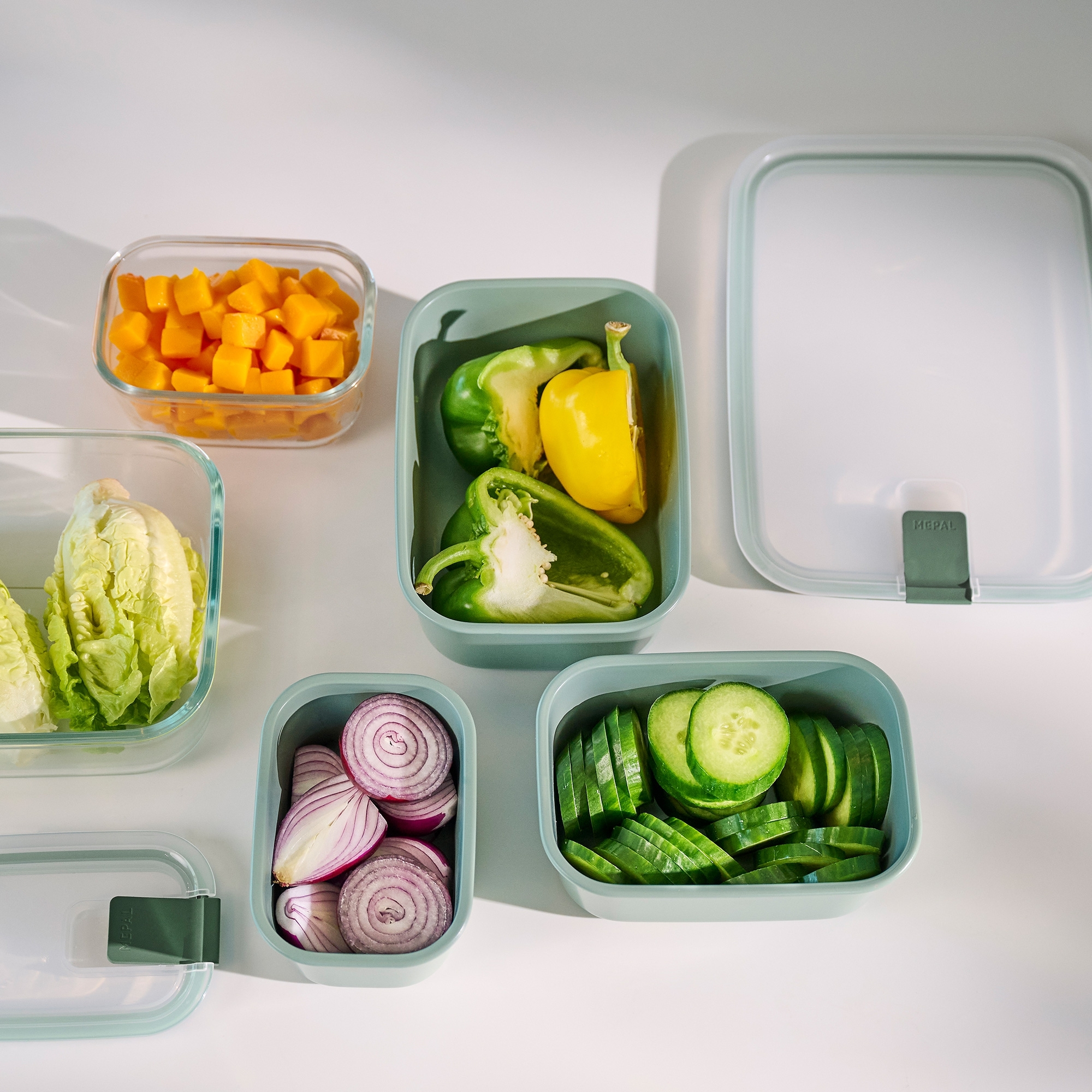Mepal - Easyclip food storage box - different sizes and colors