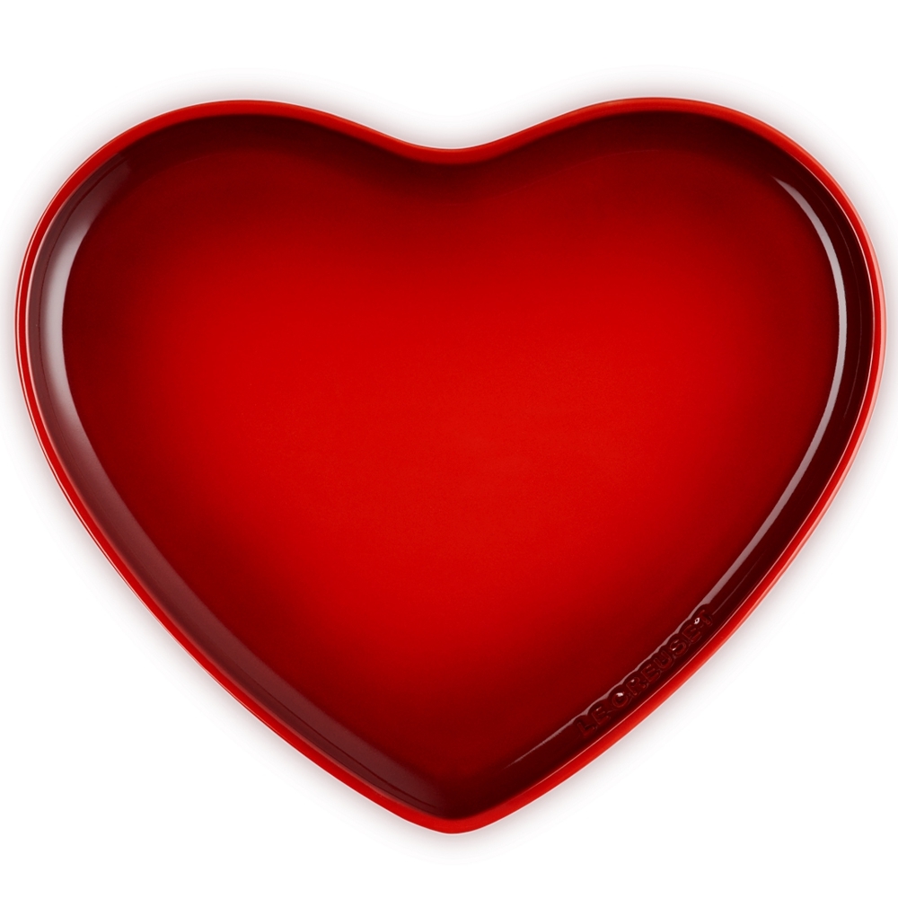 Le Creuset - Heart Shape Serving Platter 32 cm