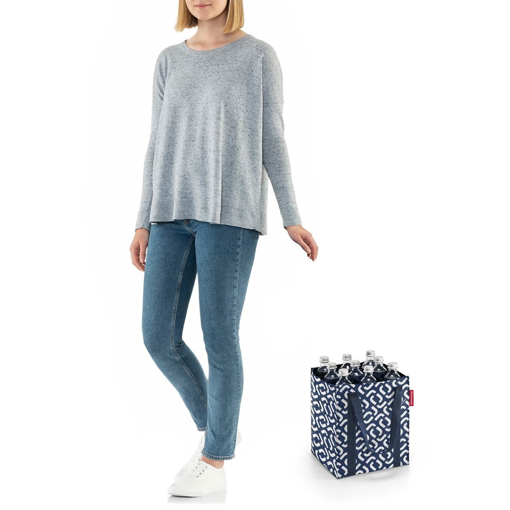 reisenthel - bottlebag - signature navy reisenthel - bottlebag - signature navy